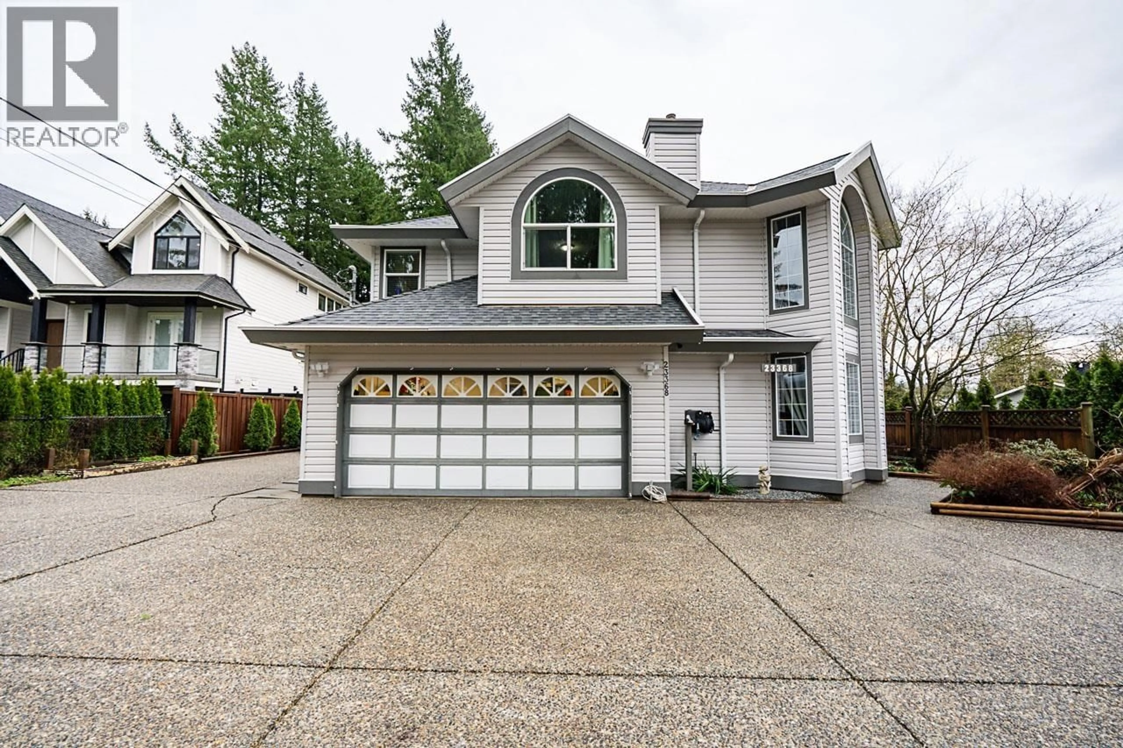 Home with vinyl exterior material, street for 23368 124 AVENUE, Maple Ridge British Columbia V2X4K4