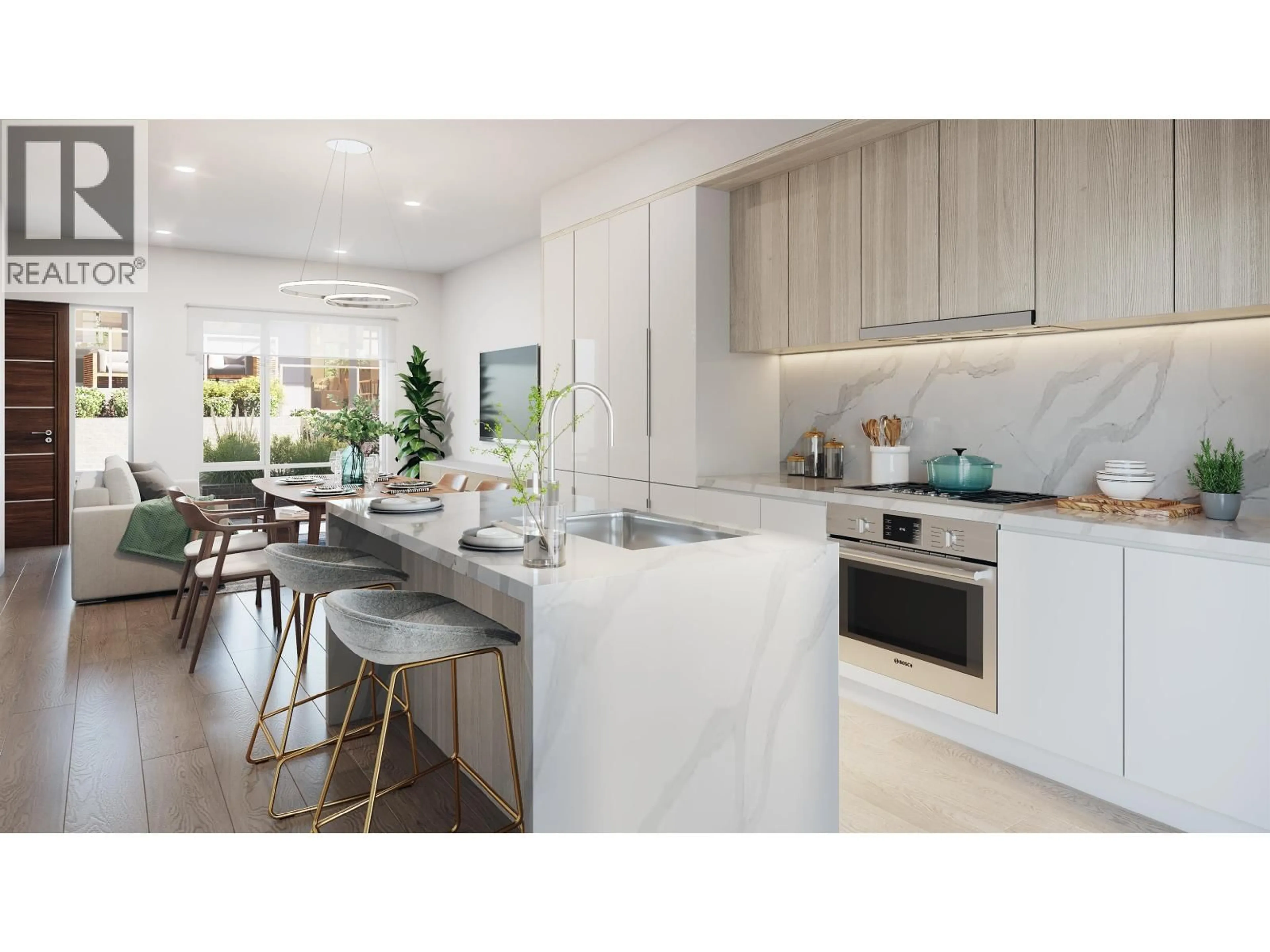 Contemporary kitchen, unknown for 156 - 7477 GRANVILLE STREET, Vancouver British Columbia V6P4Y4