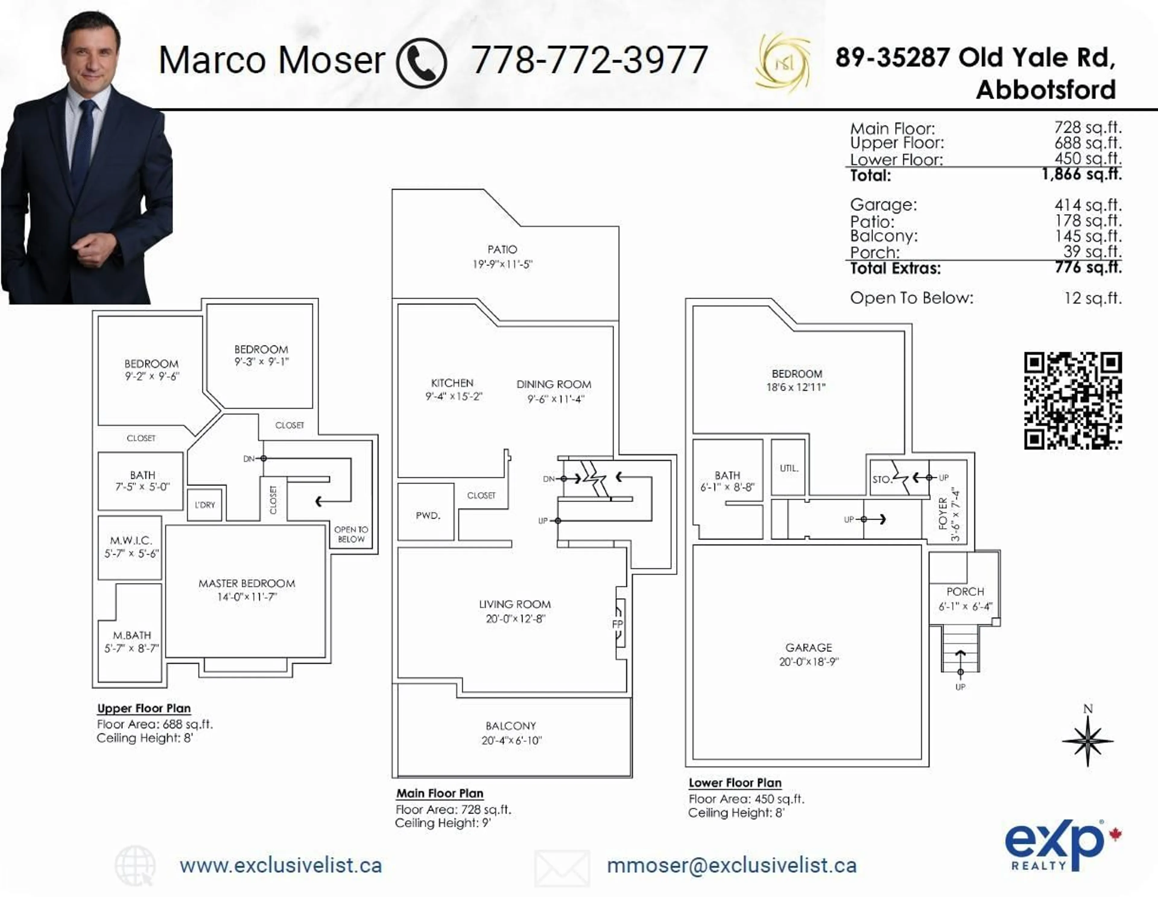 Floor plan for 89 - 35287 OLD YALE ROAD, Abbotsford British Columbia V3H8H5