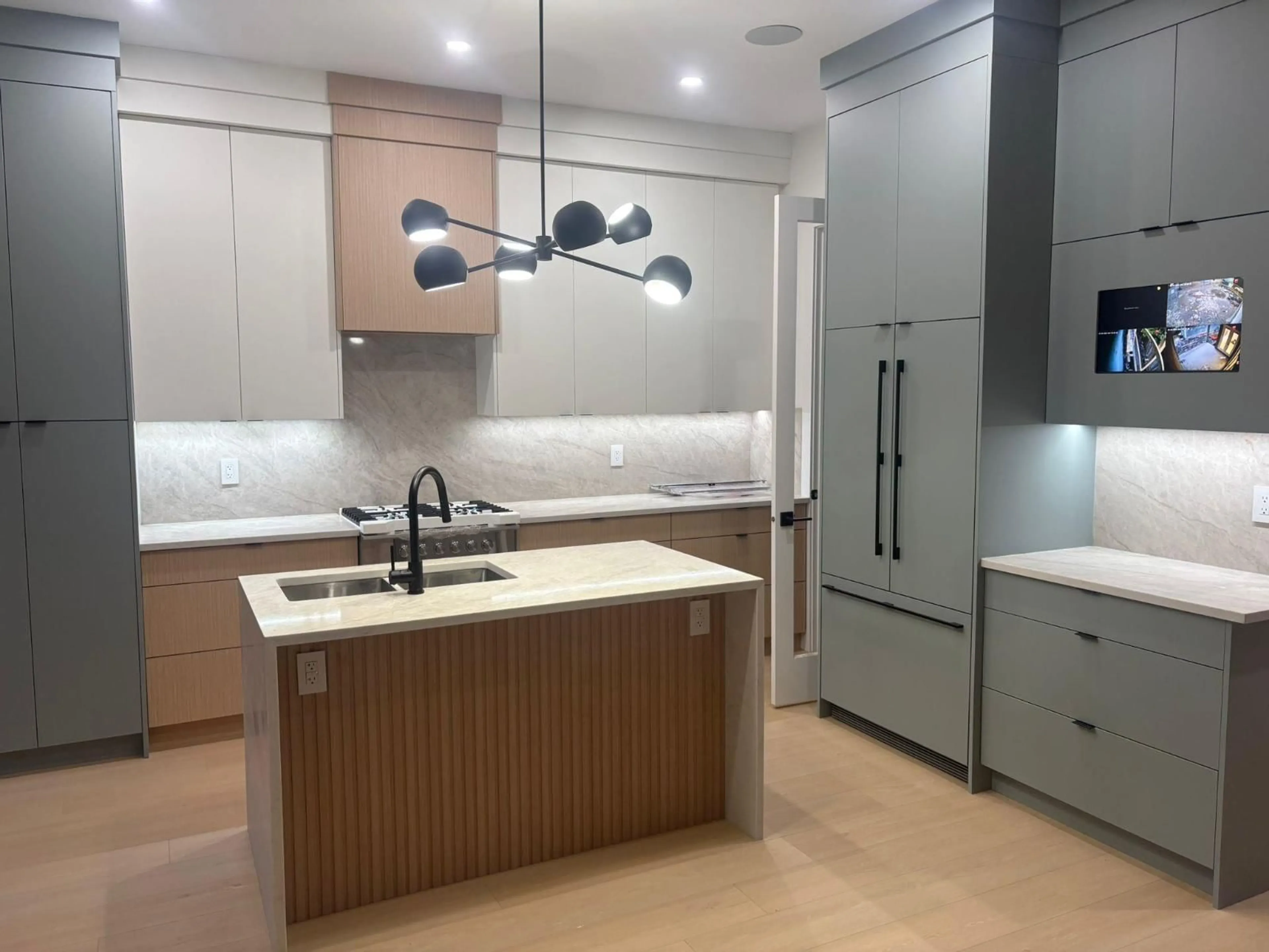 Contemporary kitchen, ceramic/tile floor for 11663 89A AVENUE, Delta British Columbia V4C7J7