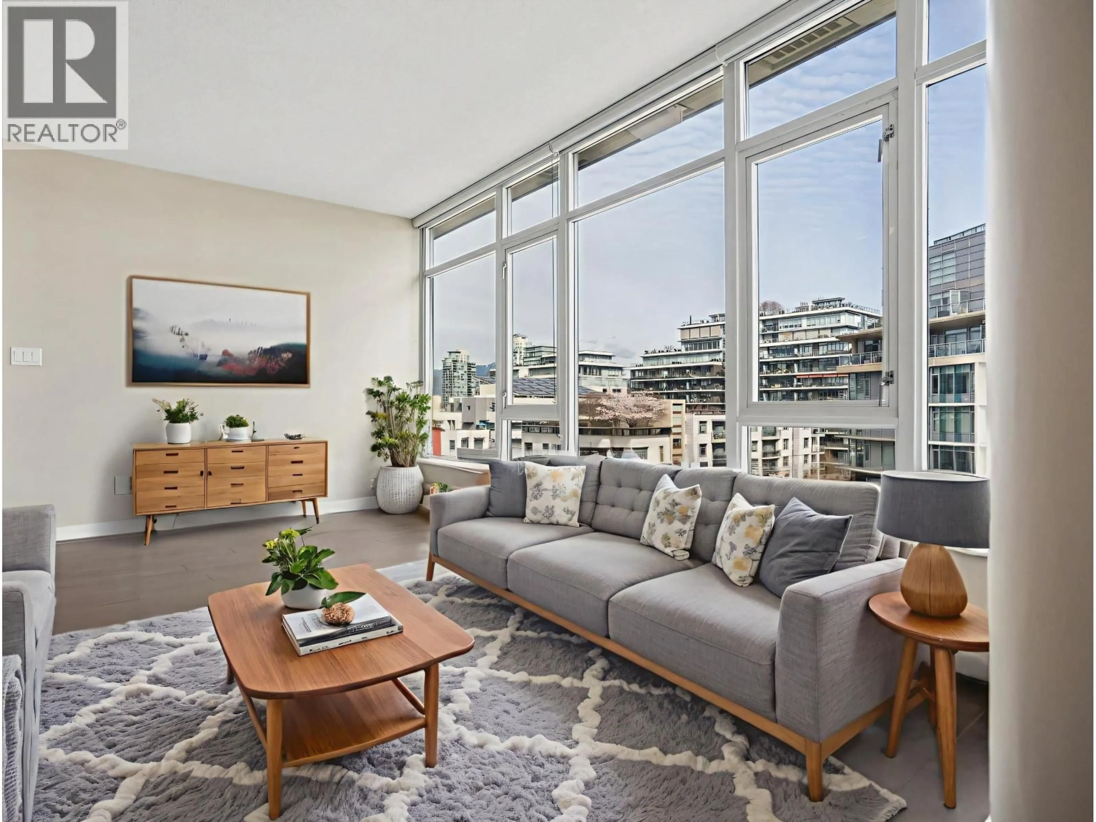 Living room with furniture, unknown for 805 - 108 1ST AVENUE, Vancouver British Columbia V5Y0H4