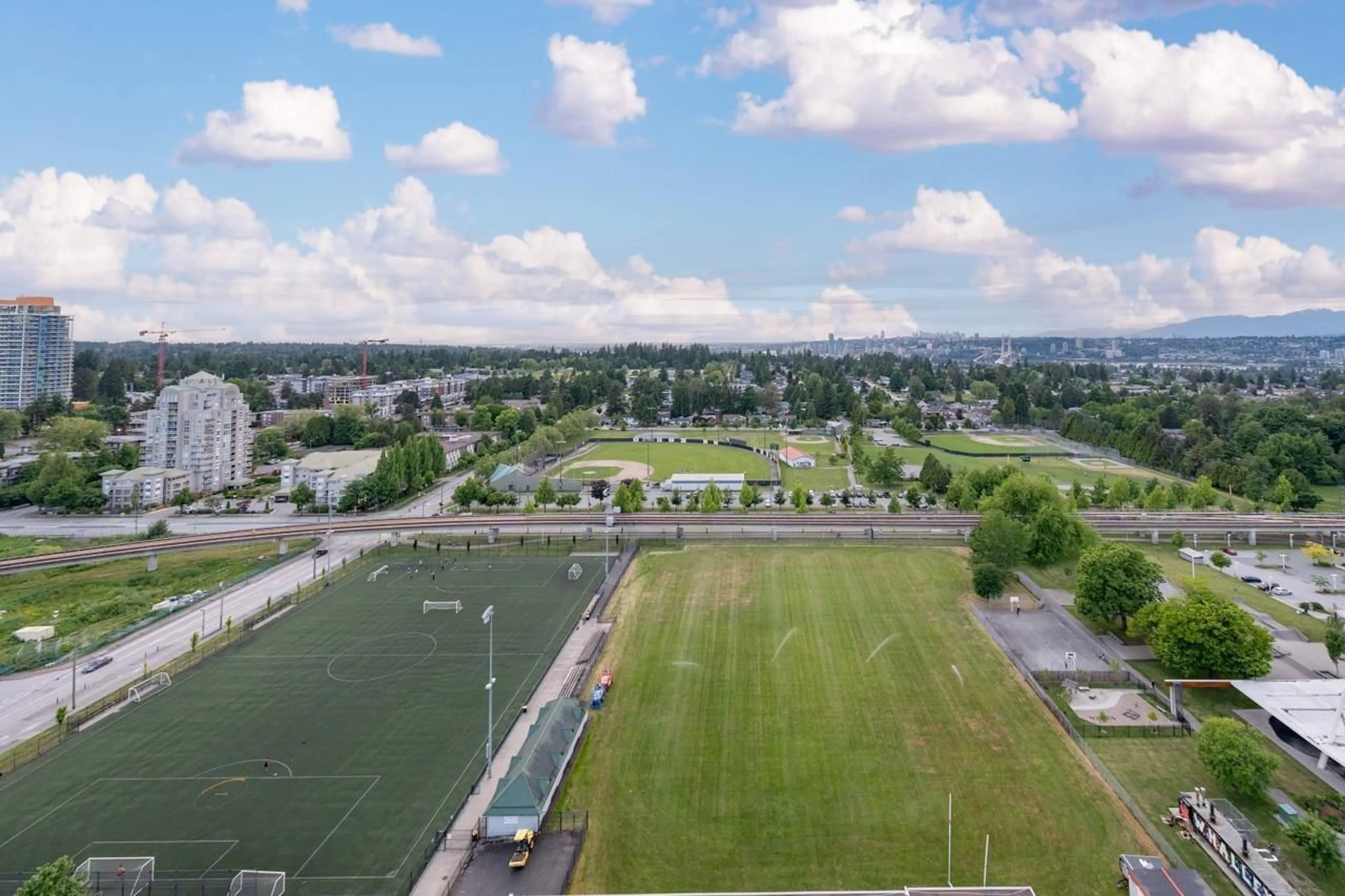 A pic from outside/outdoor area/front of a property/back of a property/a pic from drone, unknown for 1012 - 10626 CITY PARKWAY, Surrey British Columbia V3T0S3