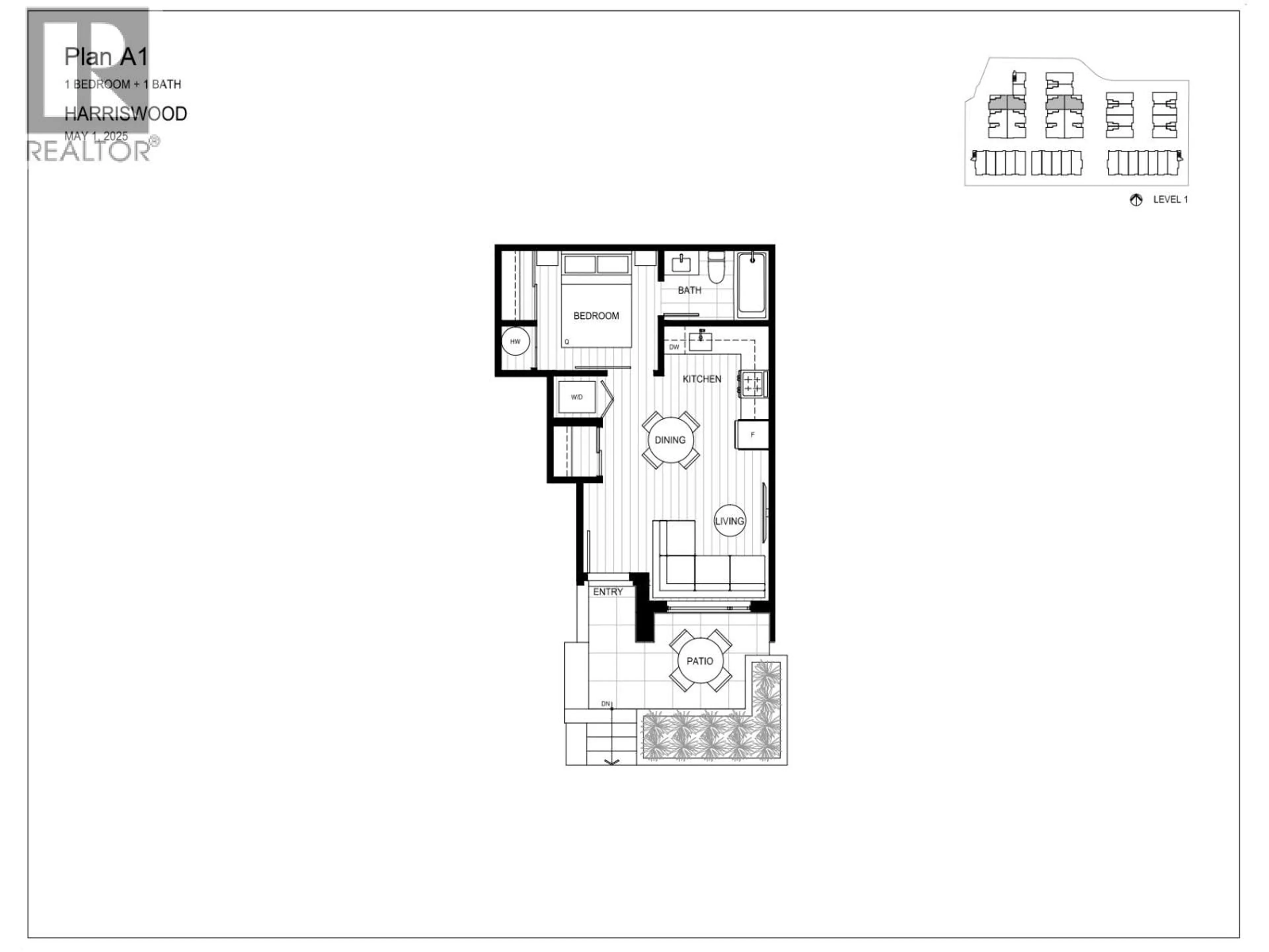 Floor plan for 133 - 601 HARRISON AVENUE, Coquitlam British Columbia V3J3Z6