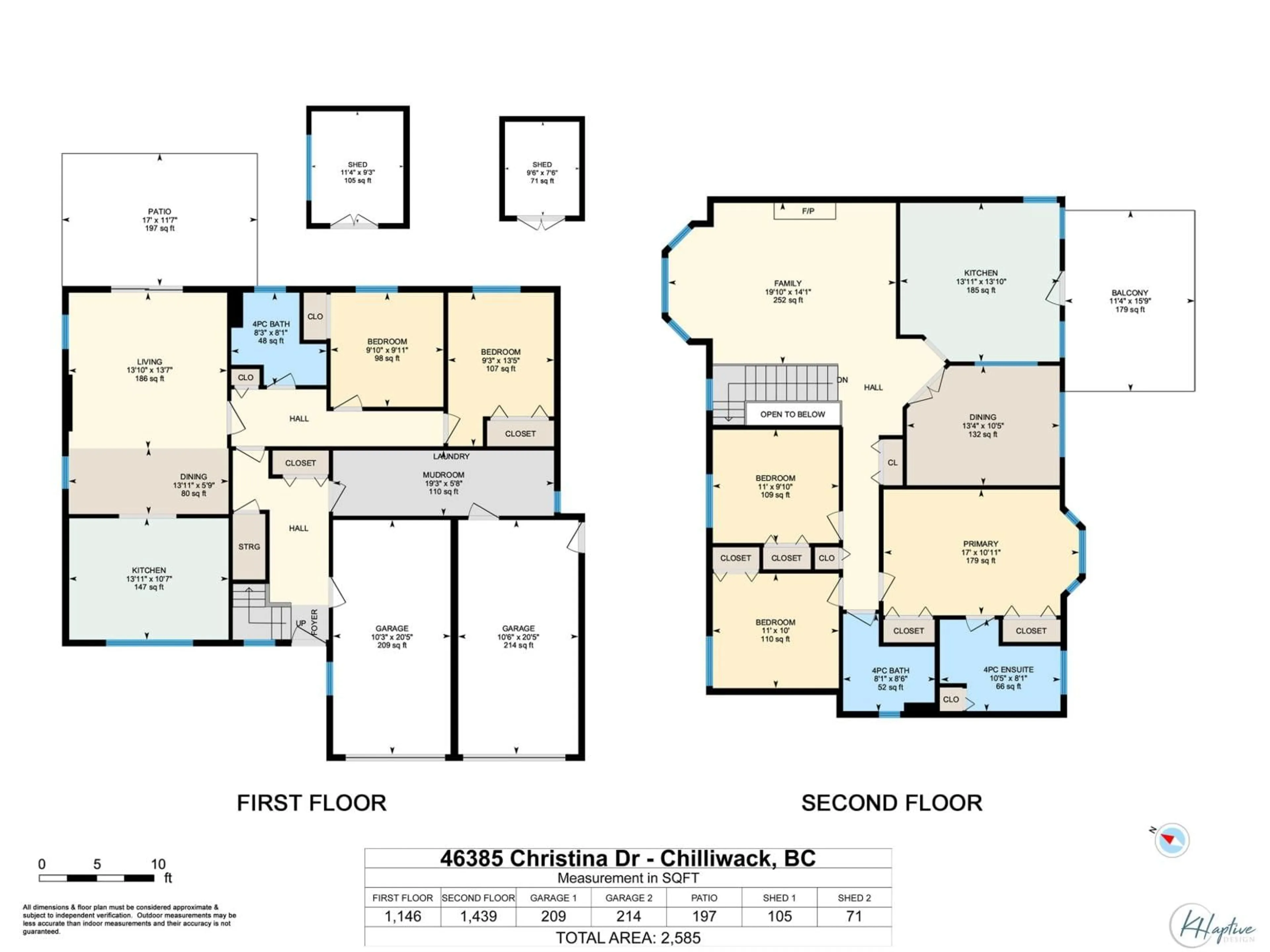 Floor plan for 46385 CHRISTINA DRIVE, Chilliwack British Columbia V2R2B5