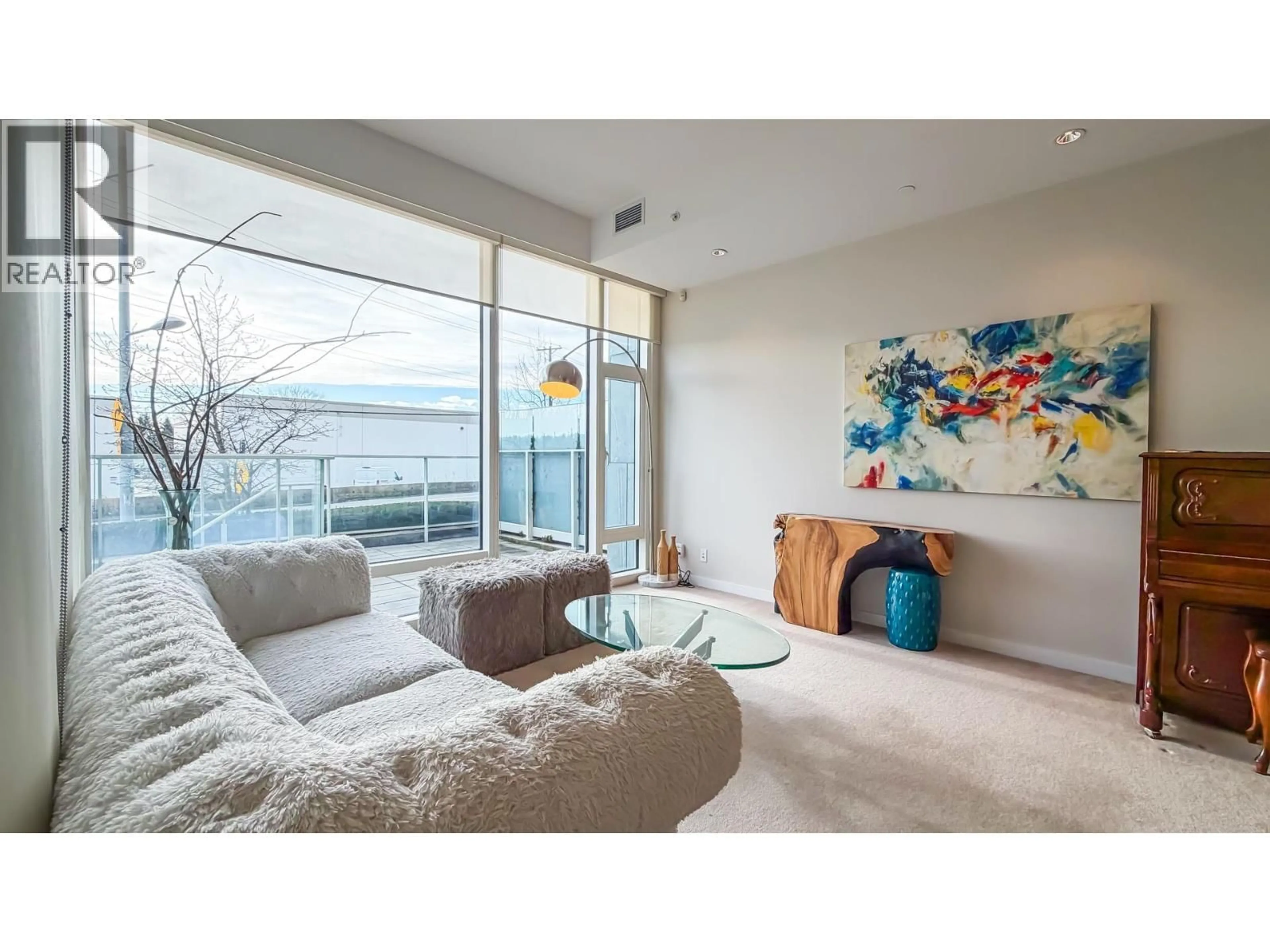 Living room with furniture, unknown for 102 - 5199 BRIGHOUSE WAY, Richmond British Columbia V7C0A7