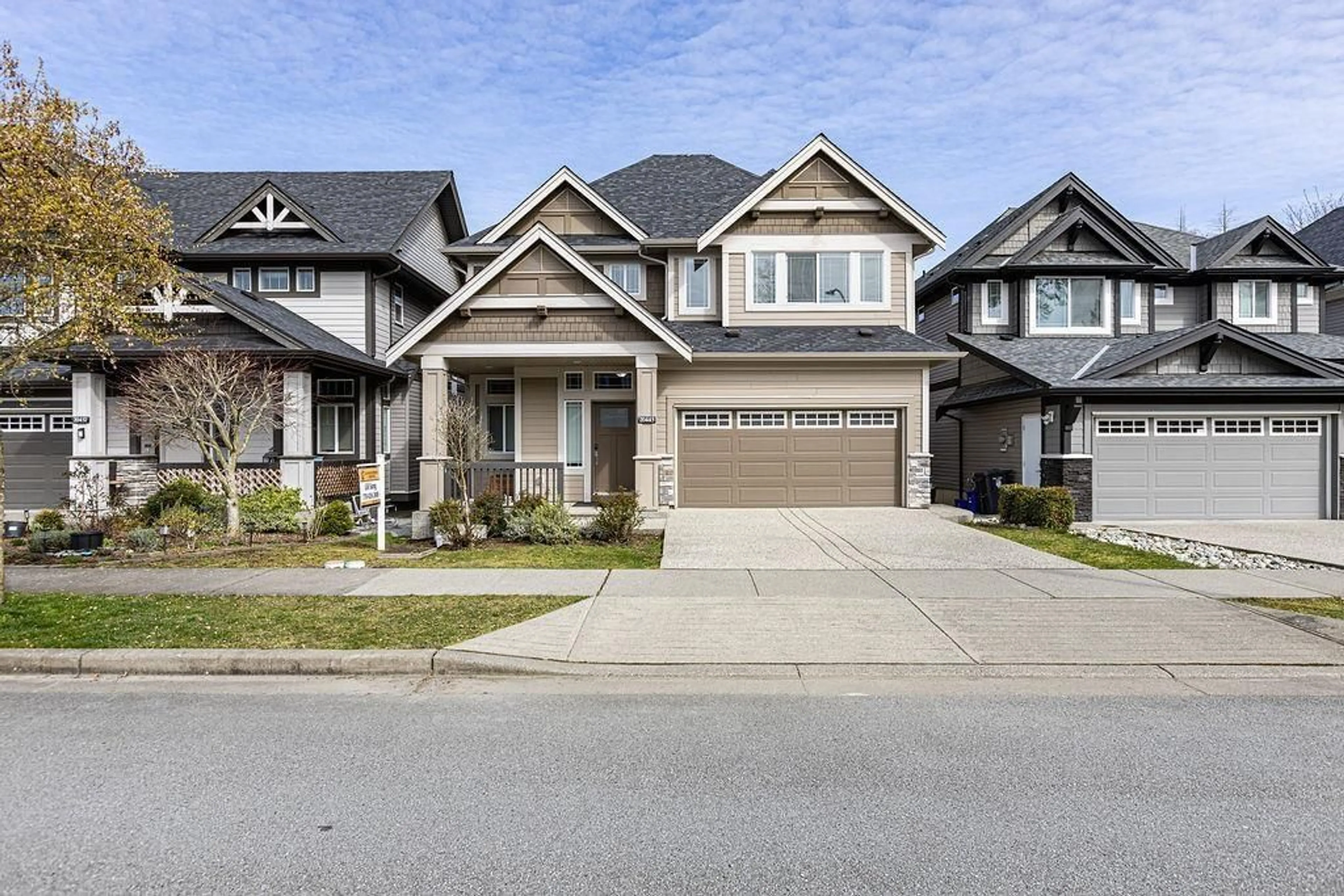 Home with brick exterior material, street for 20443 83A AVENUE, Langley British Columbia V2Y0S2