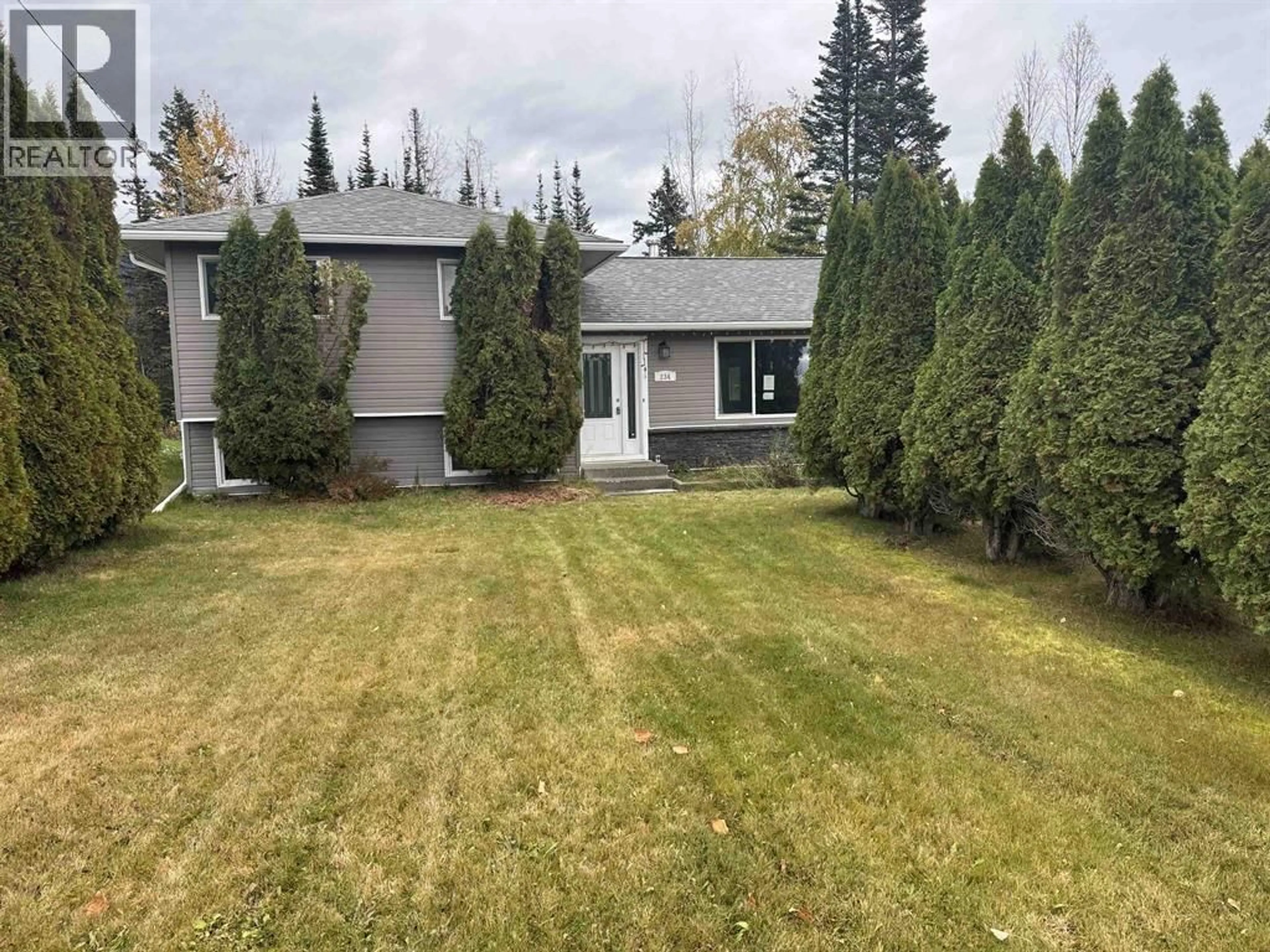 A pic from outside/outdoor area/front of a property/back of a property/a pic from drone, unknown for 234 CENTENNIAL DRIVE, Mackenzie British Columbia V0J2C0