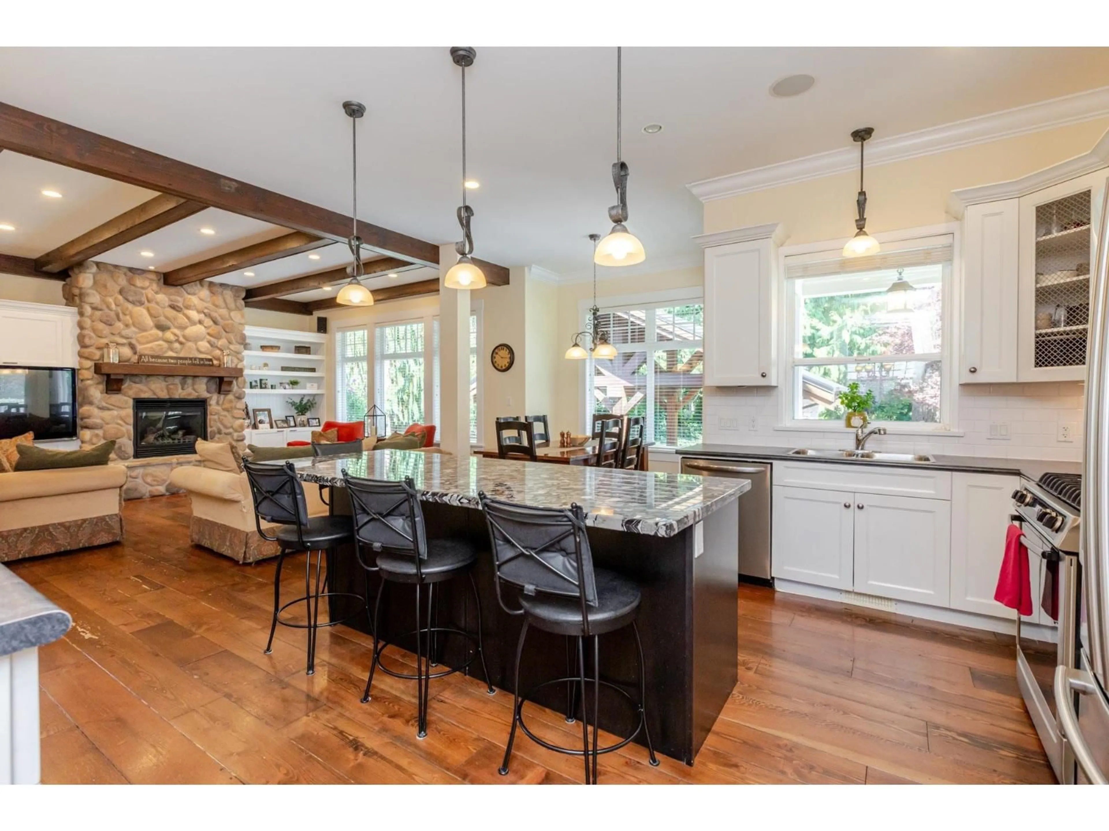 Open concept kitchen, unknown for 4722 217A STREET, Langley British Columbia V3A2N7