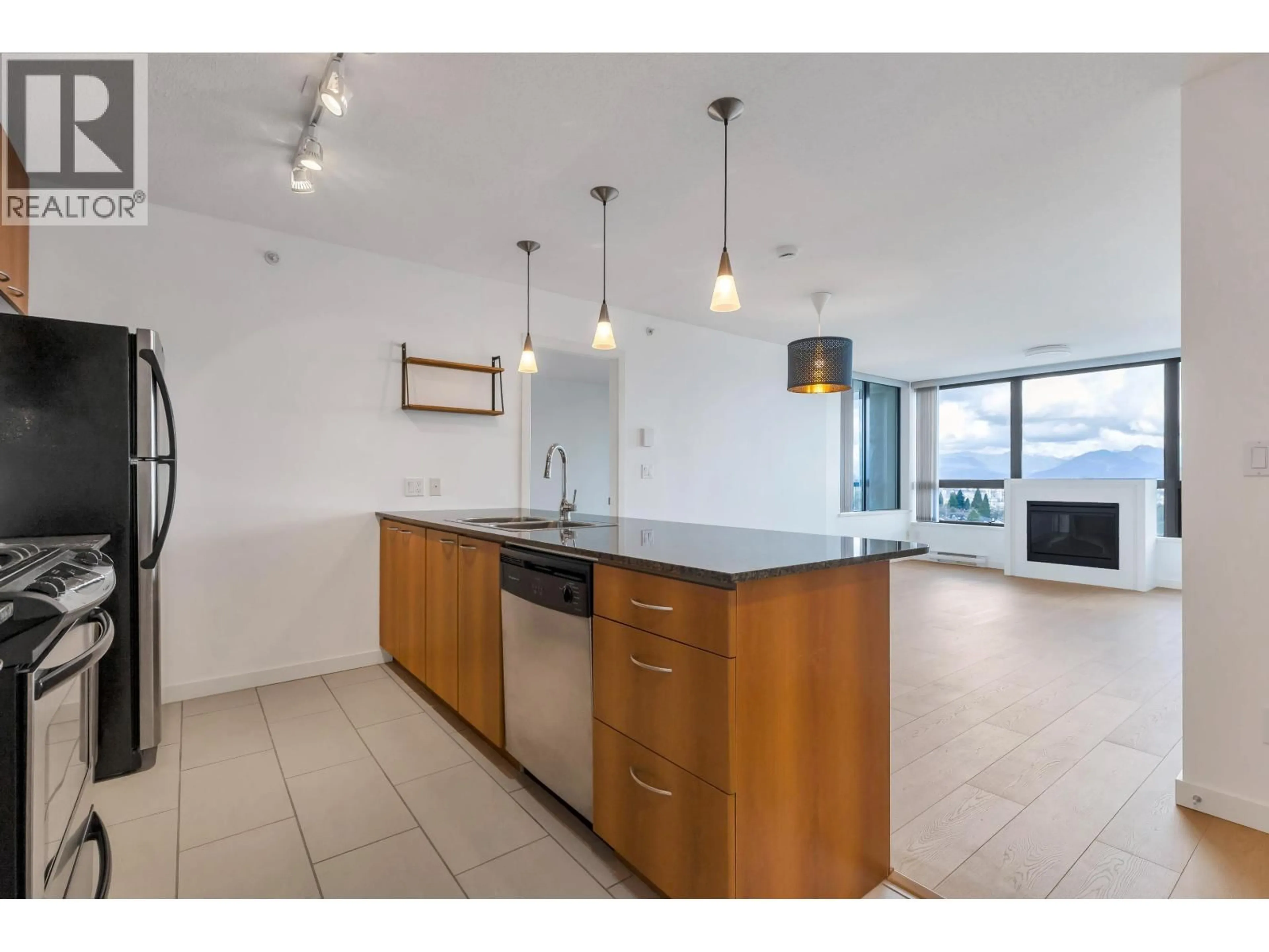 Open concept kitchen, unknown for 1205 - 7108 COLLIER STREET, Burnaby British Columbia V5E0A1