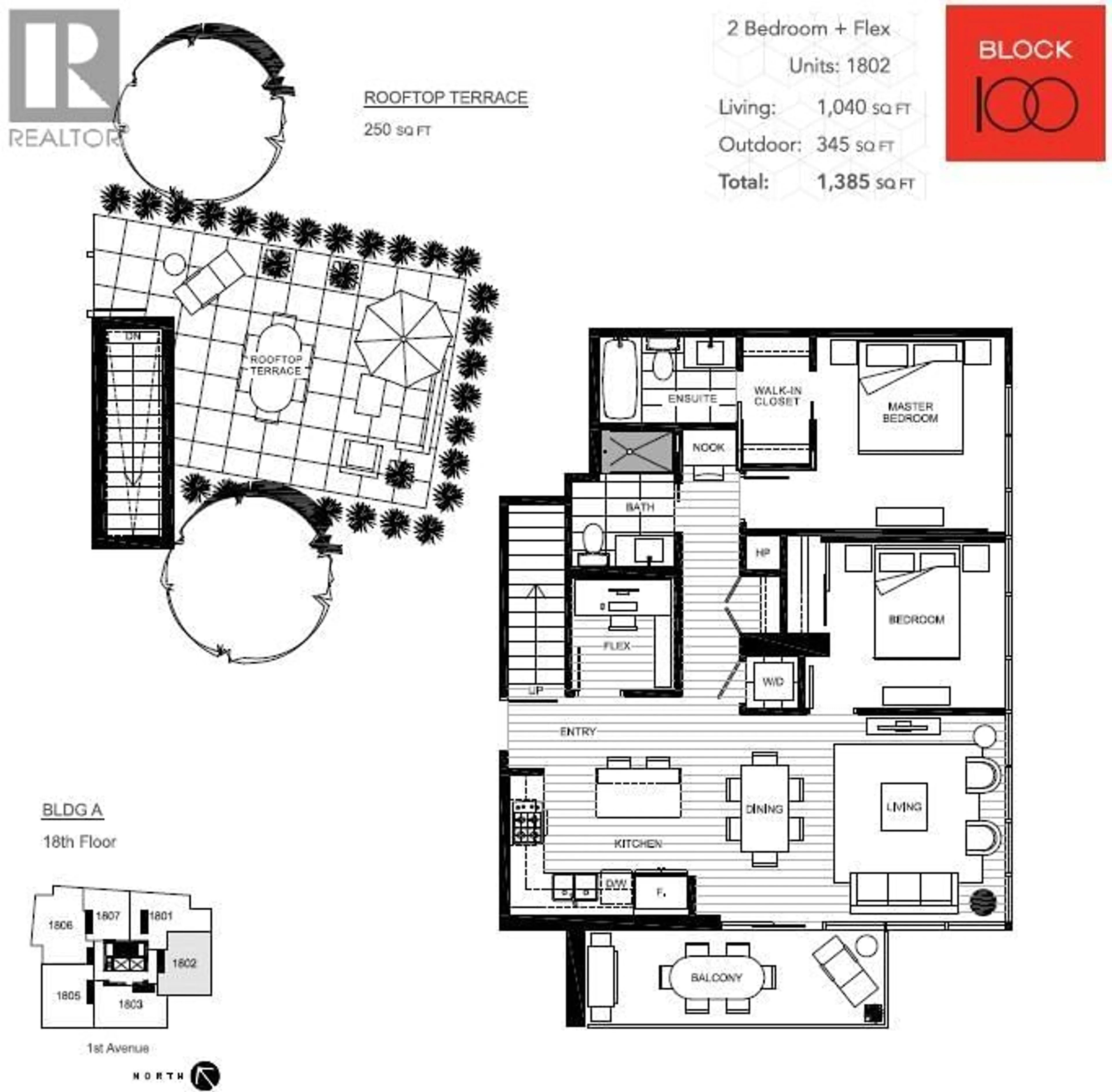 Floor plan for 1802 - 111 1ST AVENUE, Vancouver British Columbia V6A0E9