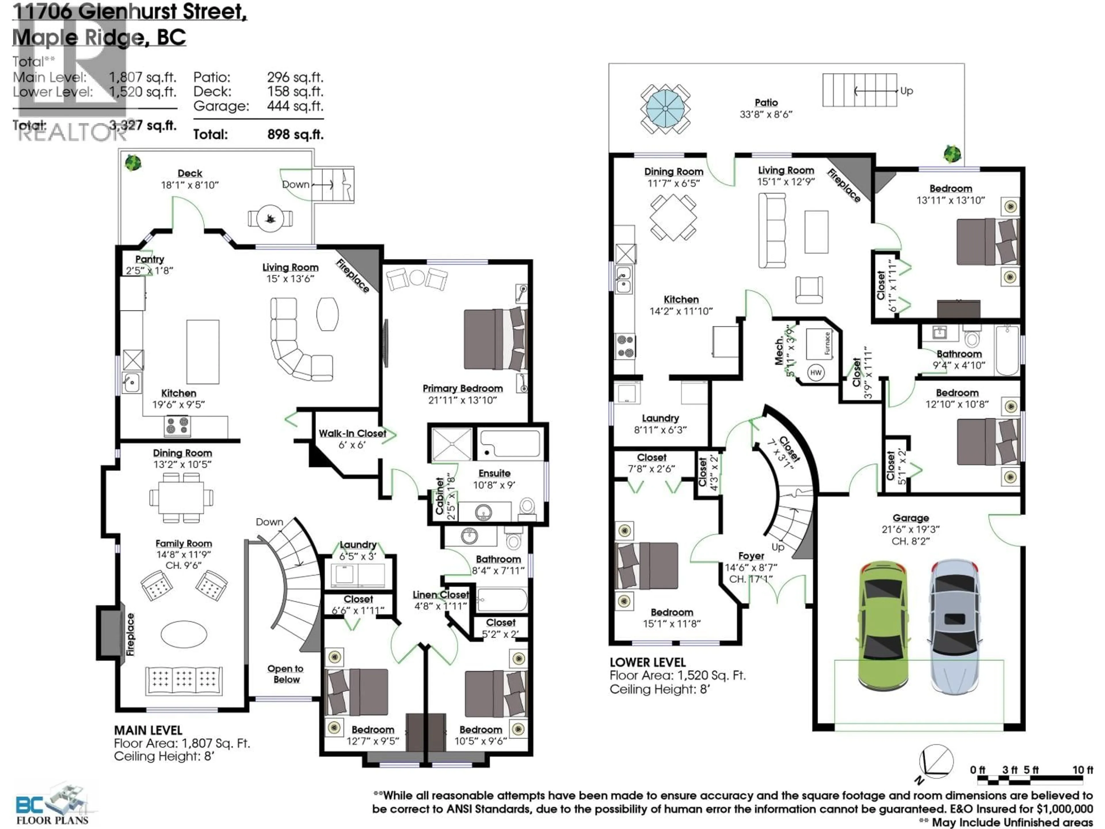 Floor plan for 11706 GLENHURST STREET, Maple Ridge British Columbia V2X2K6