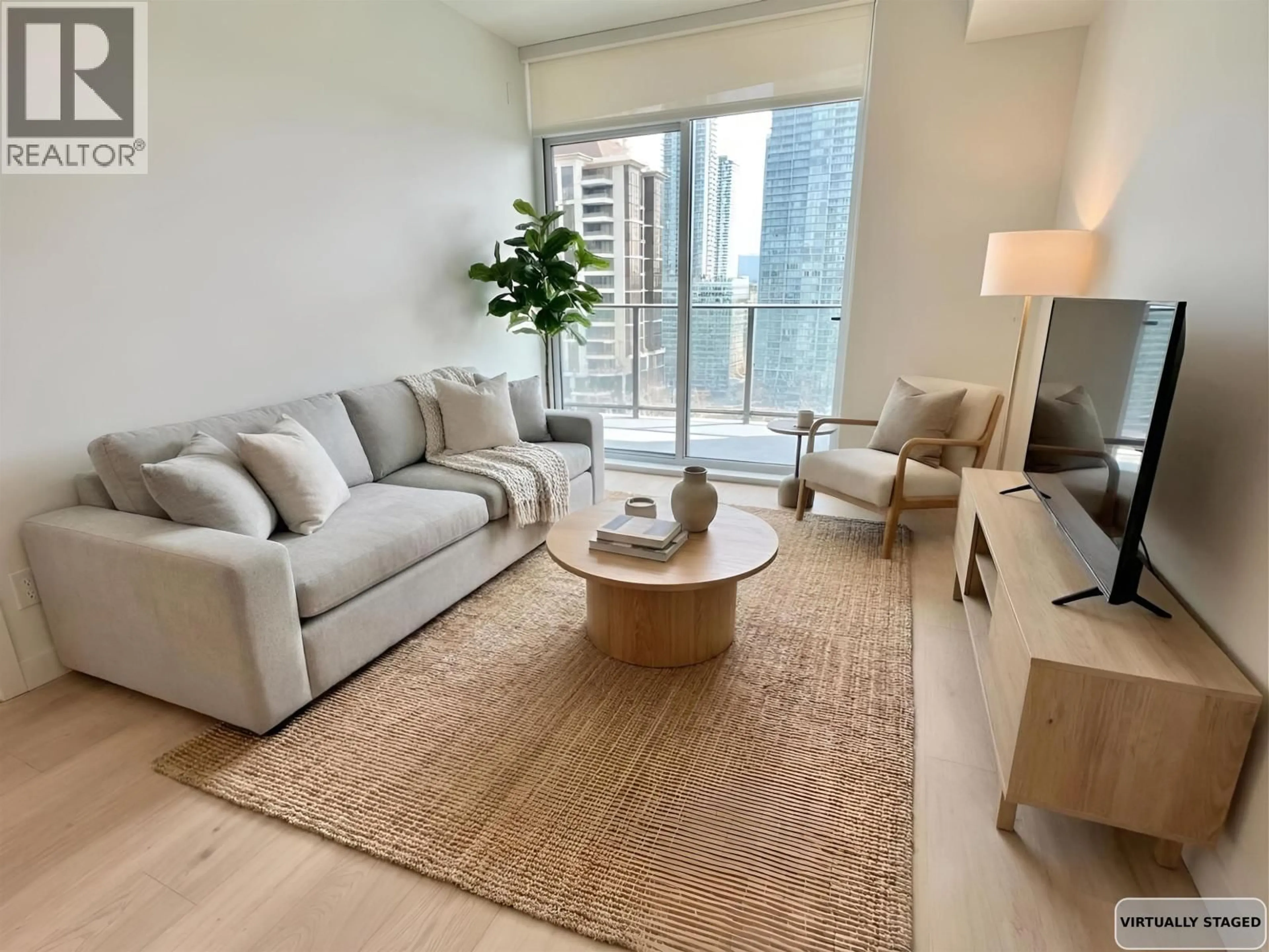 Living room with furniture, unknown for 2407 - 2181 MADISON AVENUE, Burnaby British Columbia V5C0N4