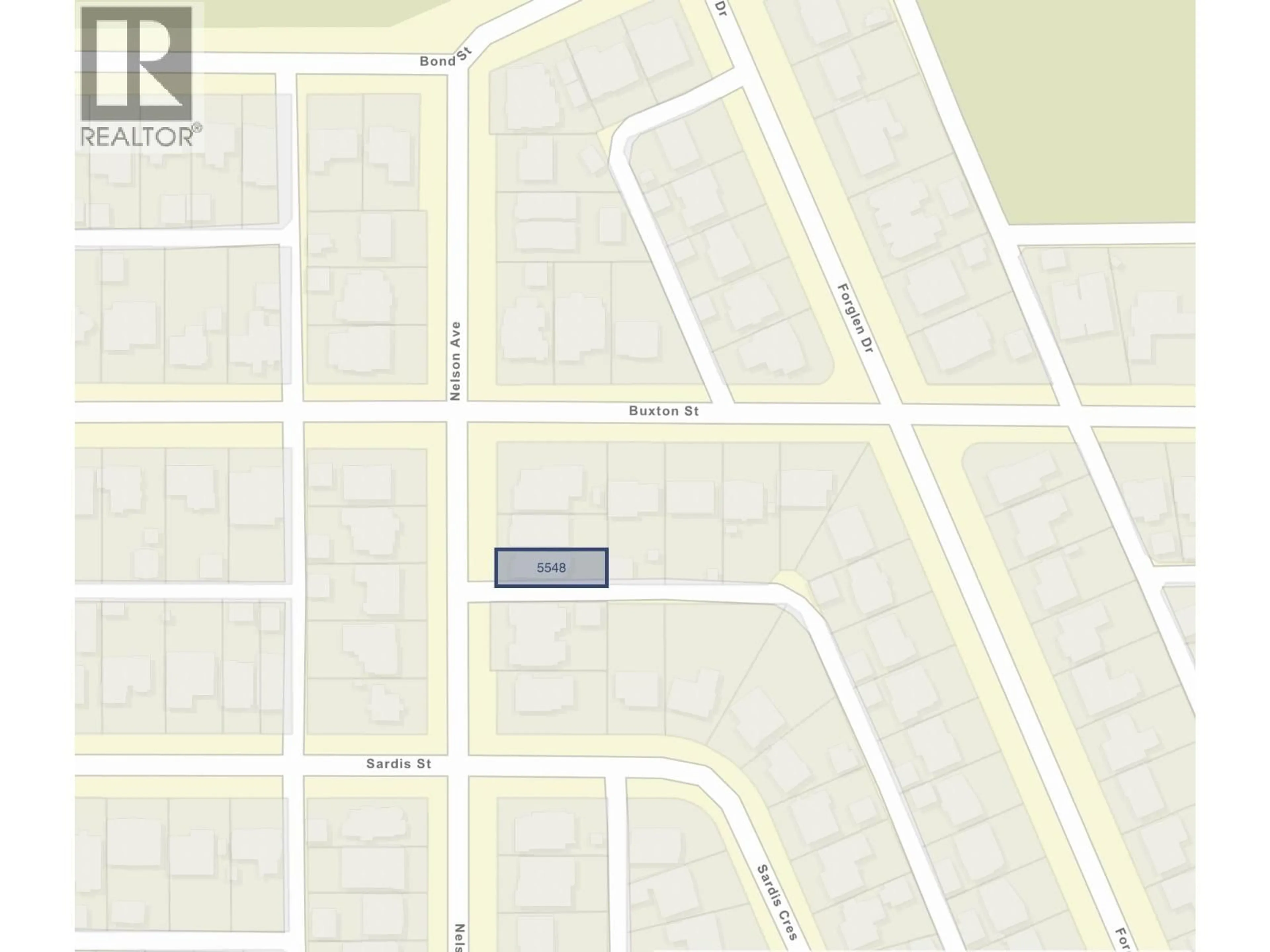 Picture of a map for 5548 NELSON AVENUE, Burnaby British Columbia V5H3H3