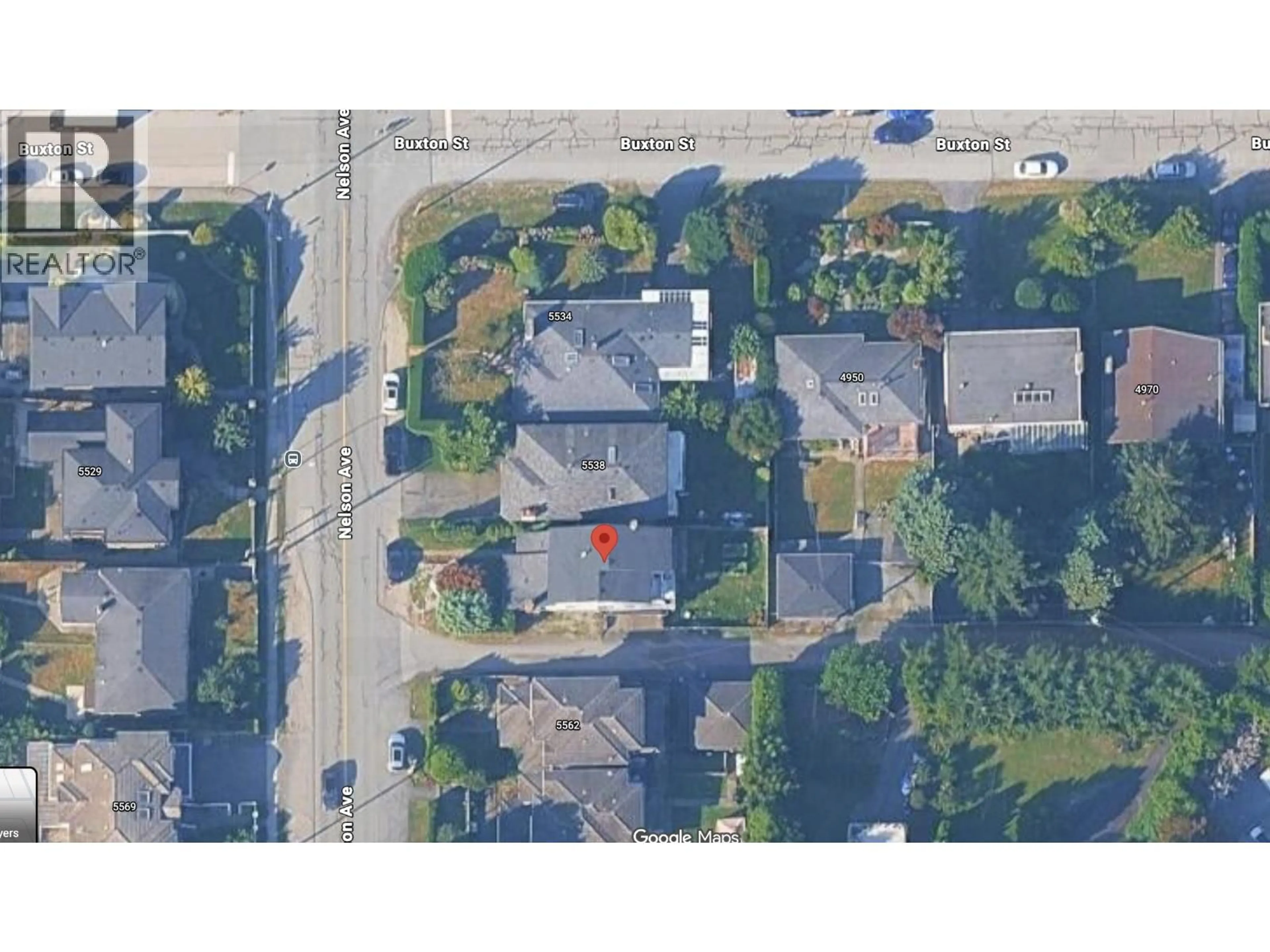 A pic from outside/outdoor area/front of a property/back of a property/a pic from drone, street for 5548 NELSON AVENUE, Burnaby British Columbia V5H3H3