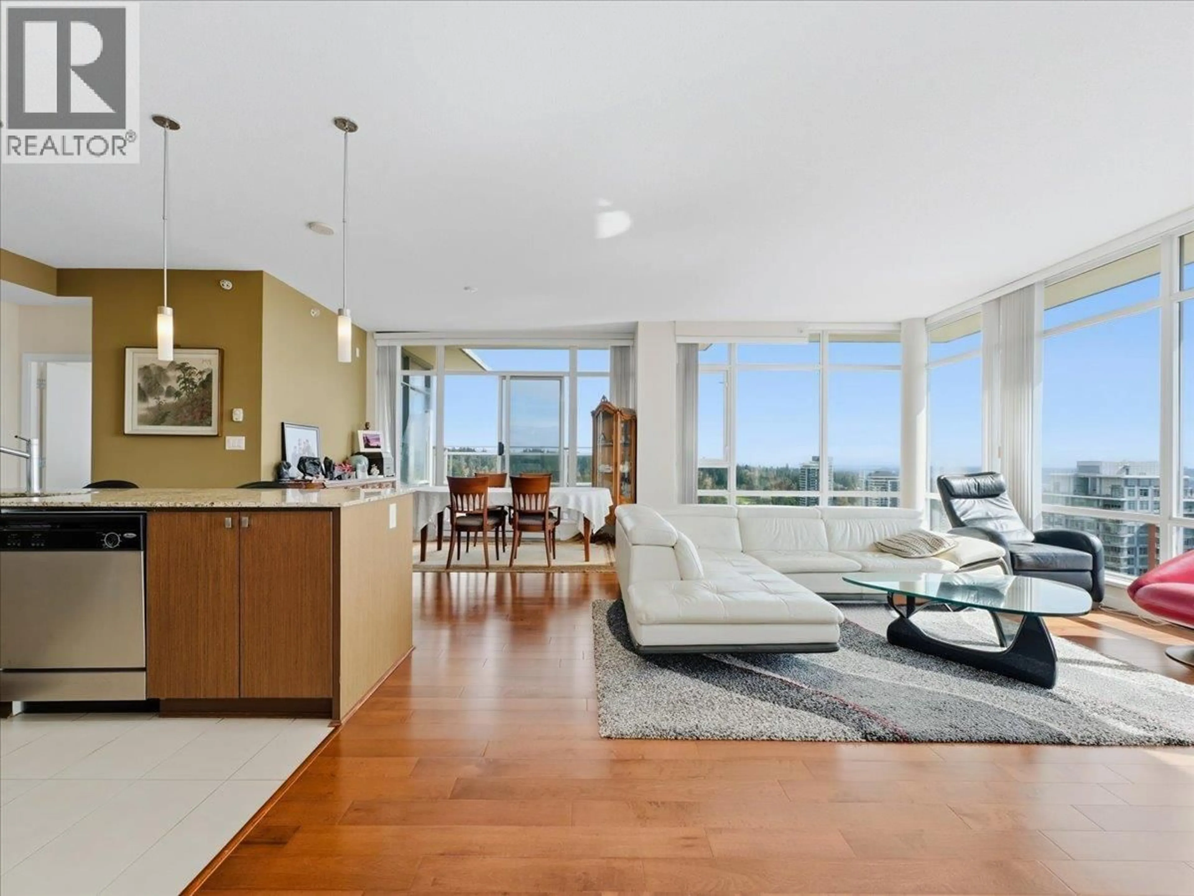 Living room with furniture, unknown for 3703 - 9888 CAMERON STREET, Burnaby British Columbia V3J0A4