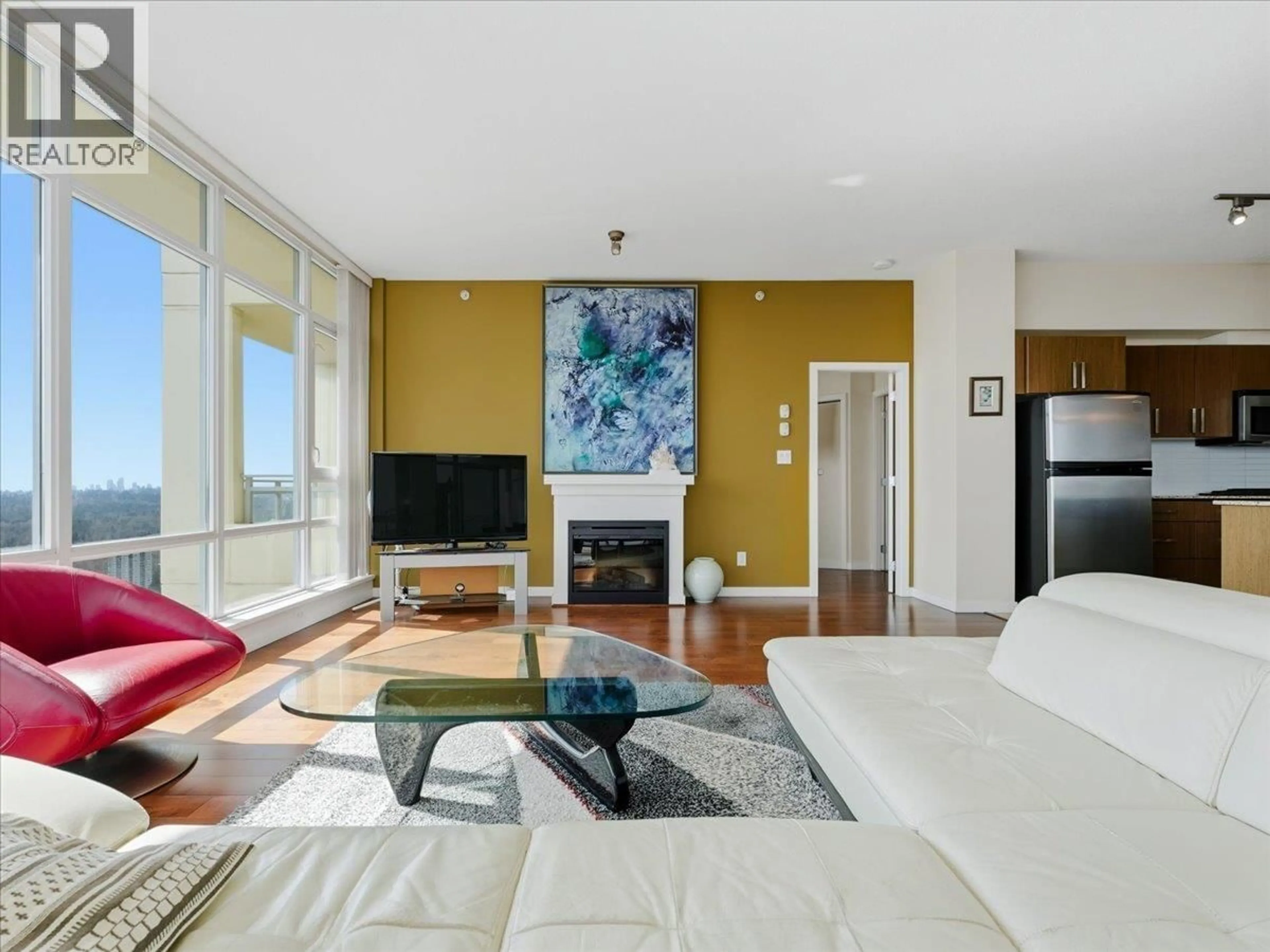 Living room with furniture, unknown for 3703 - 9888 CAMERON STREET, Burnaby British Columbia V3J0A4