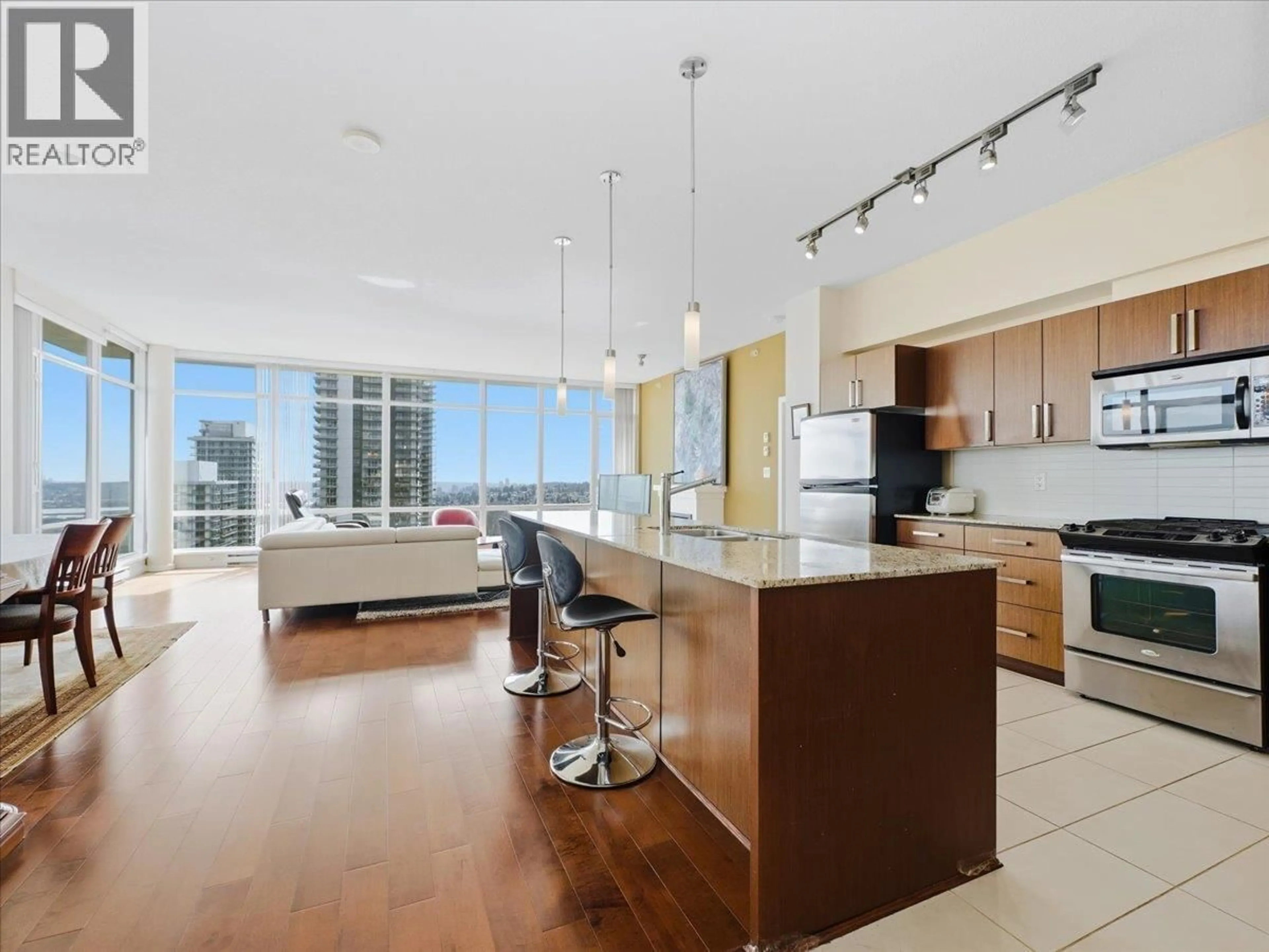 Open concept kitchen, unknown for 3703 - 9888 CAMERON STREET, Burnaby British Columbia V3J0A4