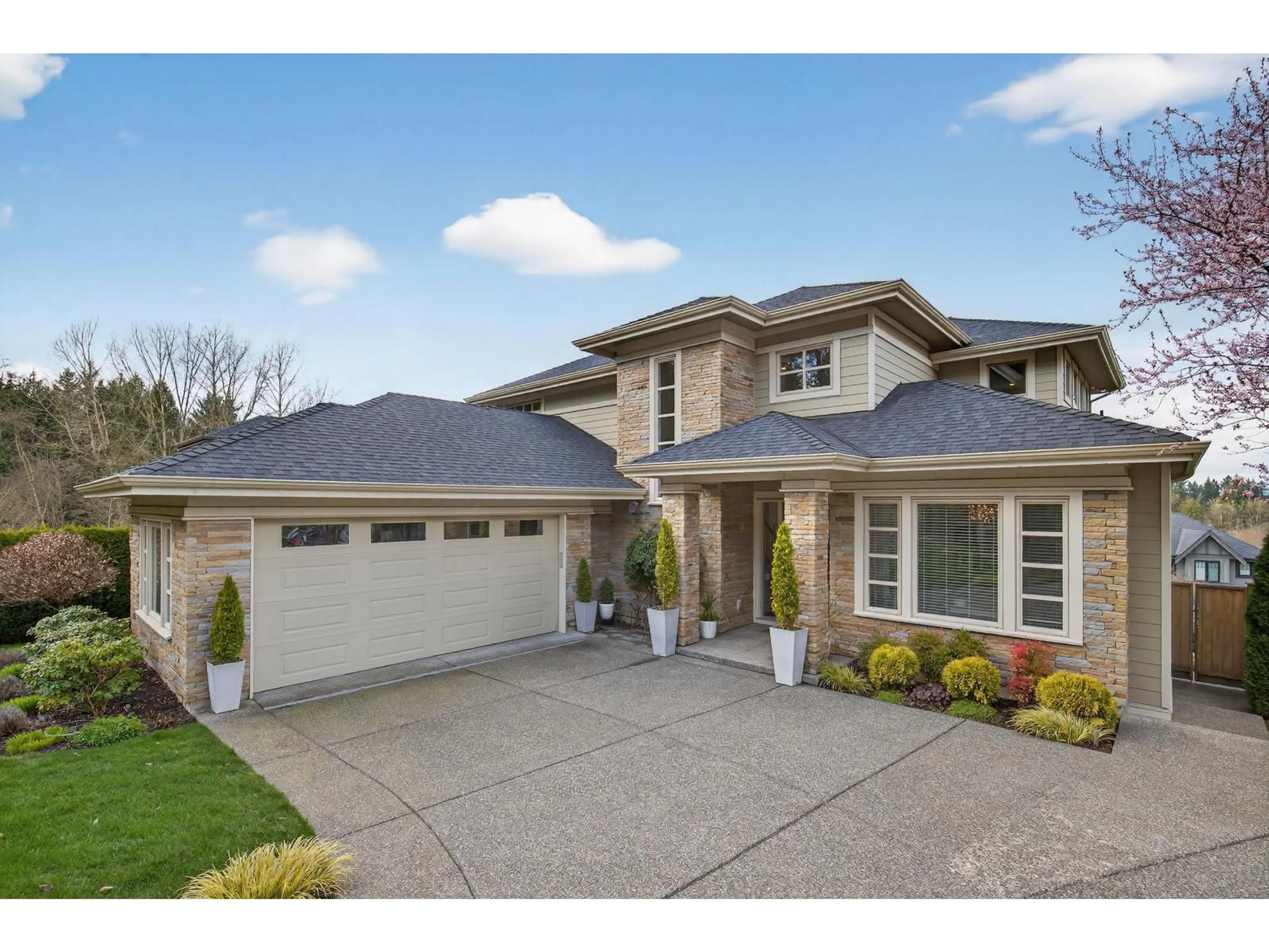 Home with brick exterior material, street for 17 - 24455 61 AVENUE, Langley British Columbia V2Y0R4