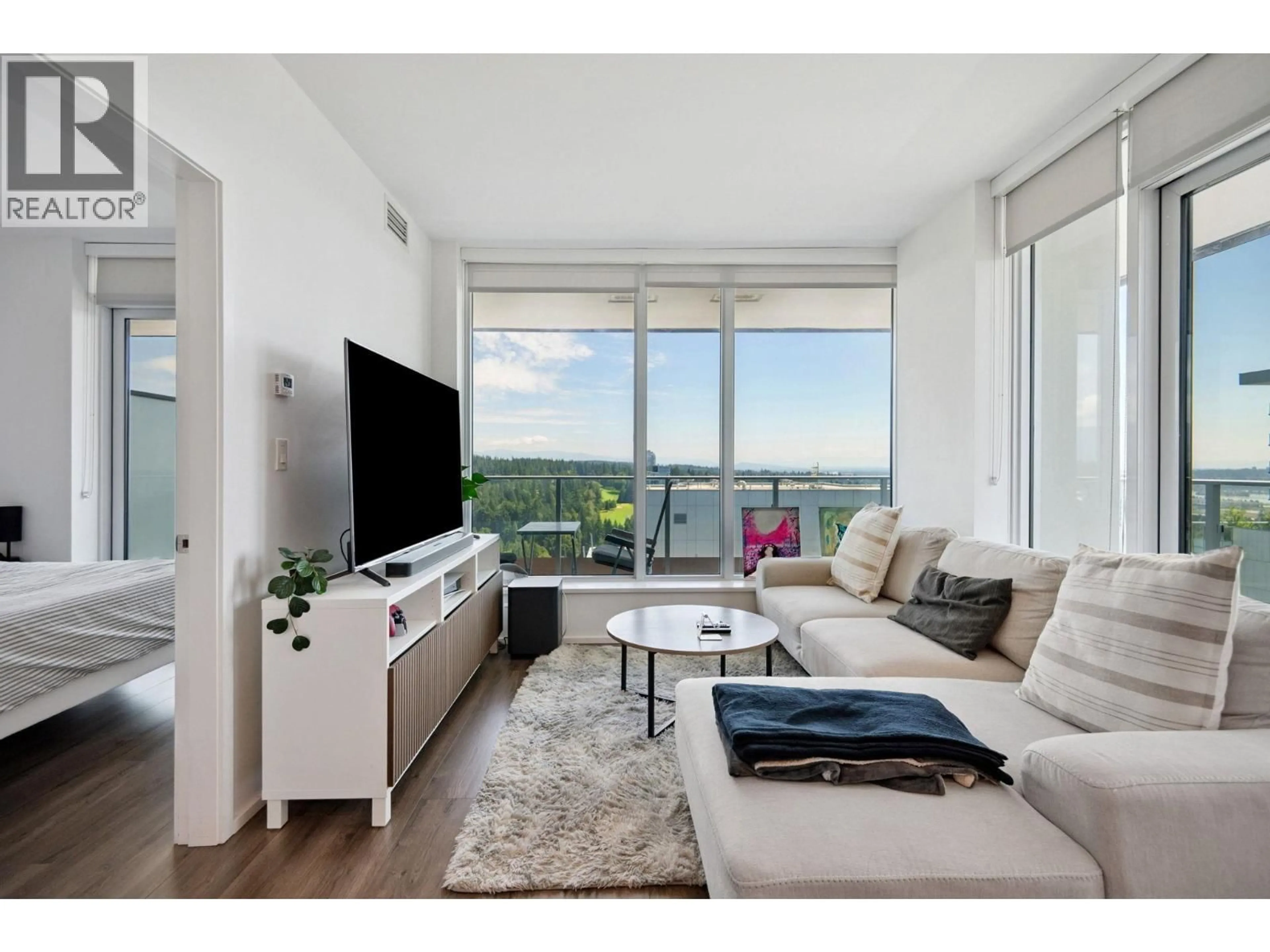 Living room with furniture, unknown for 3505 - 3809 EVERGREEN PLACE, Burnaby British Columbia V3J0M1