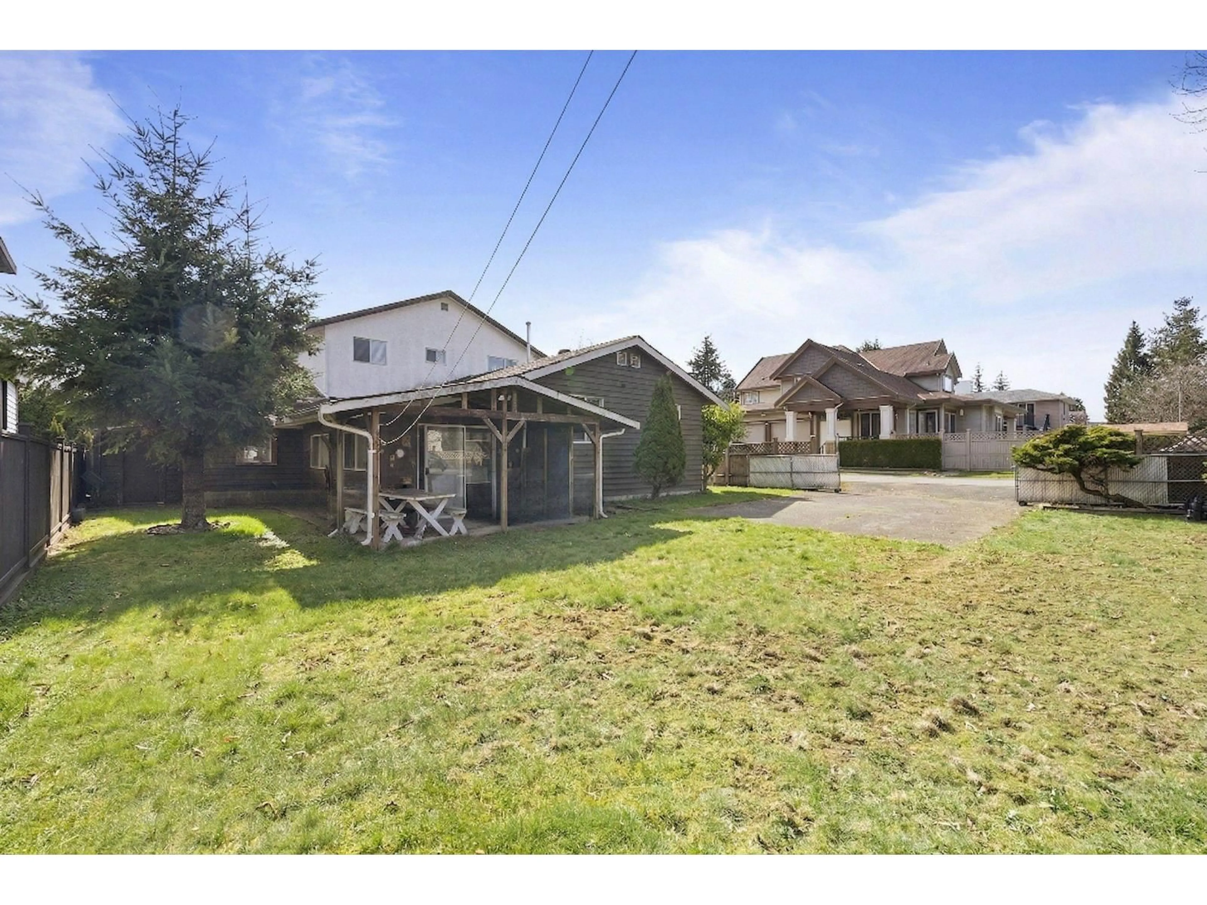 A pic from outside/outdoor area/front of a property/back of a property/a pic from drone, street for 12945 64 AVENUE, Surrey British Columbia V3W1X4