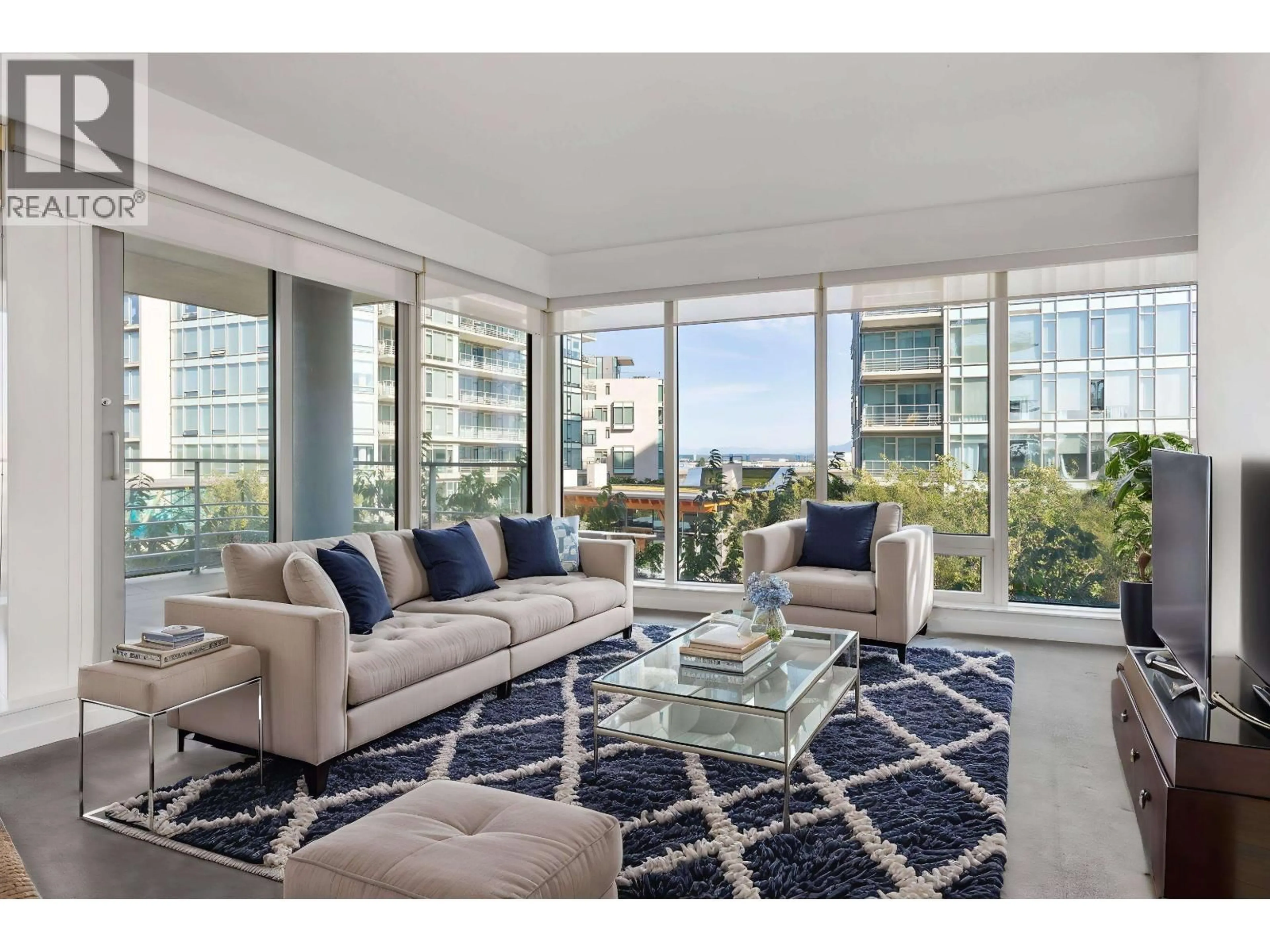 Living room with furniture, unknown for 401 - 5199 BRIGHOUSE WAY, Richmond British Columbia V7C0A7