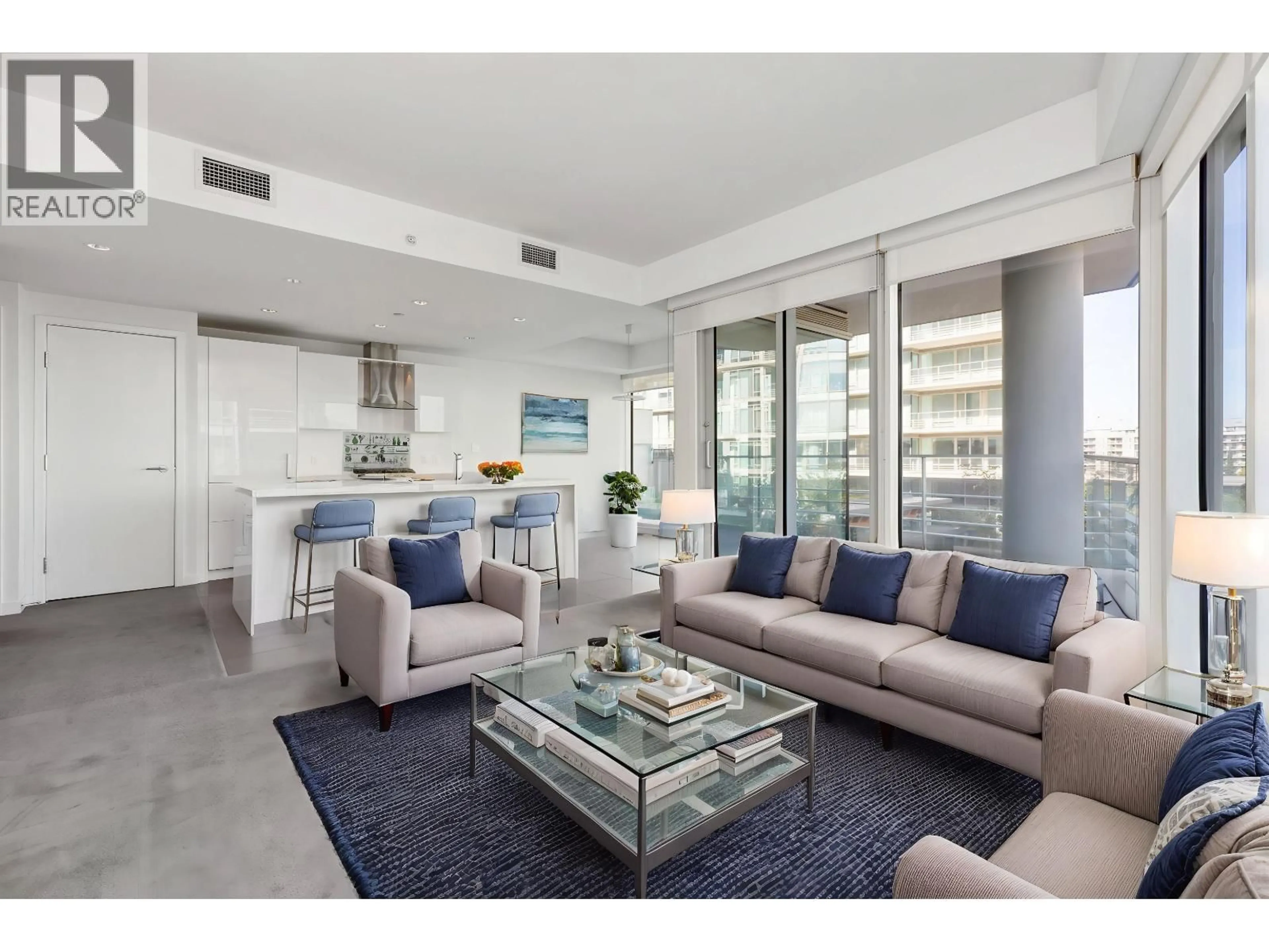 Living room with furniture, unknown for 401 - 5199 BRIGHOUSE WAY, Richmond British Columbia V7C0A7