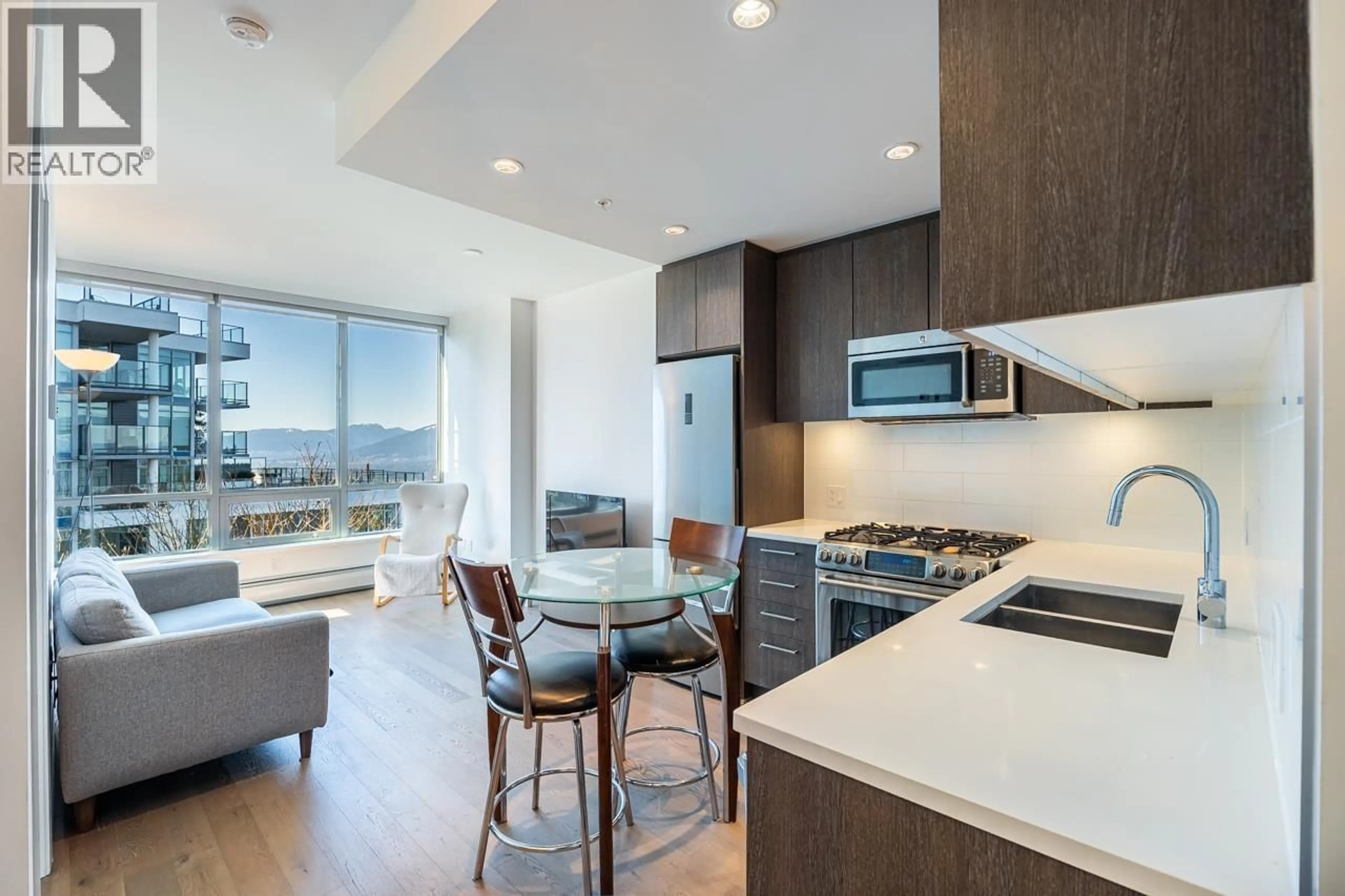 Open concept kitchen, unknown for 1006 - 9060 UNIVERSITY CRESCENT, Burnaby British Columbia V5A0E1