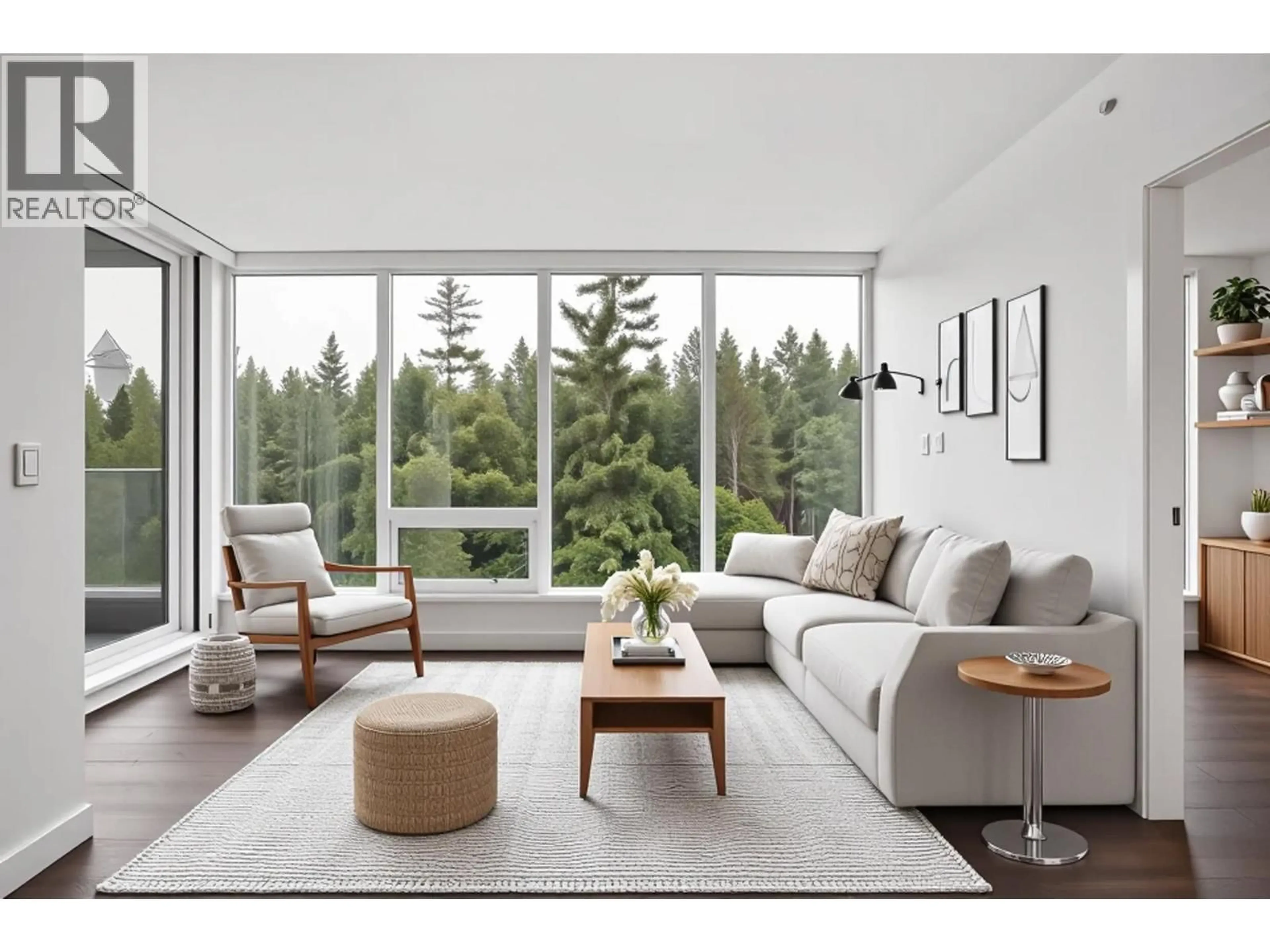 Living room with furniture, unknown for 1604 - 5629 BIRNEY AVENUE, Vancouver British Columbia V6S0L5