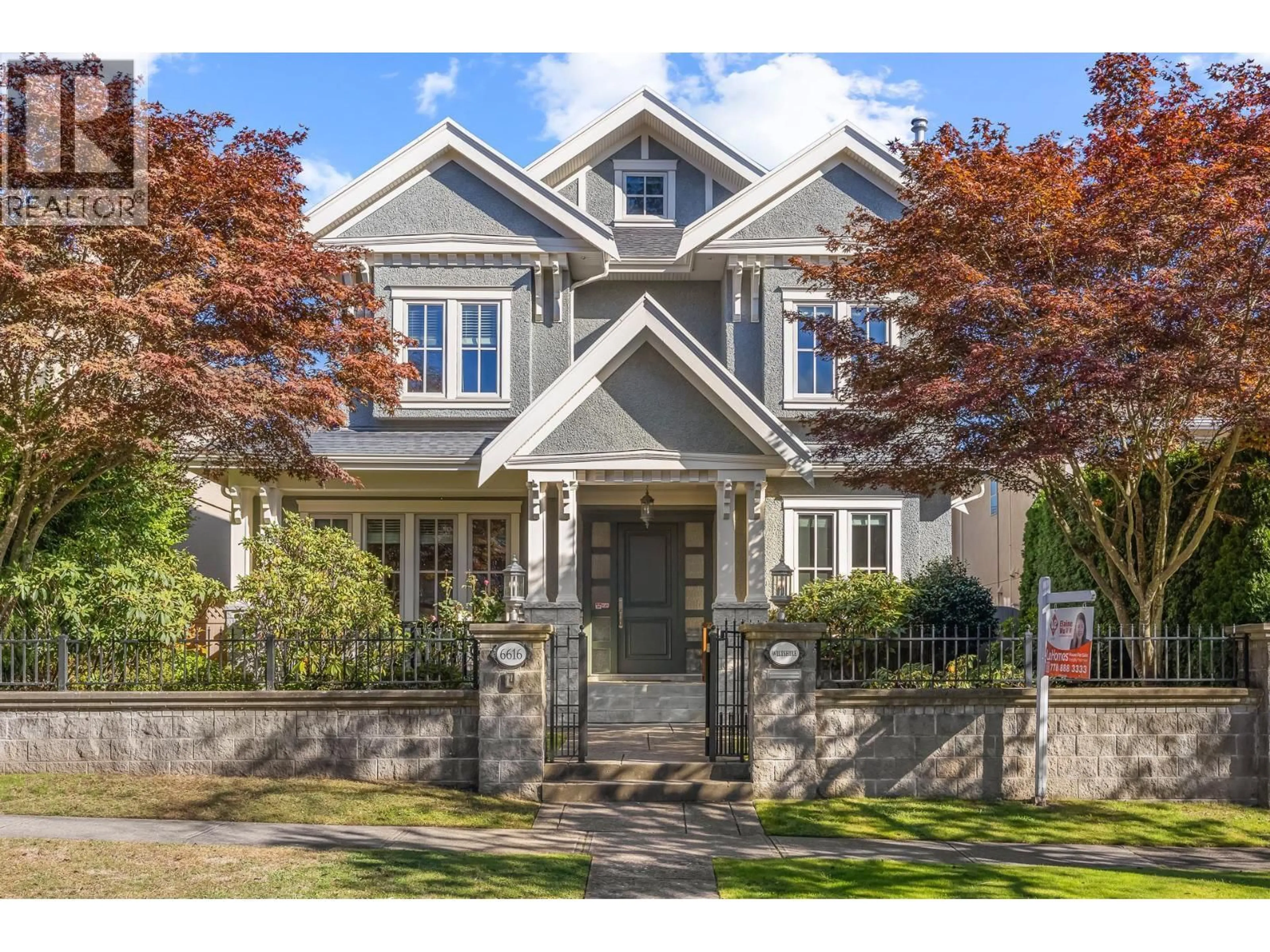 Home with vinyl exterior material, street for 6616 WILTSHIRE STREET, Vancouver British Columbia V6P5G7