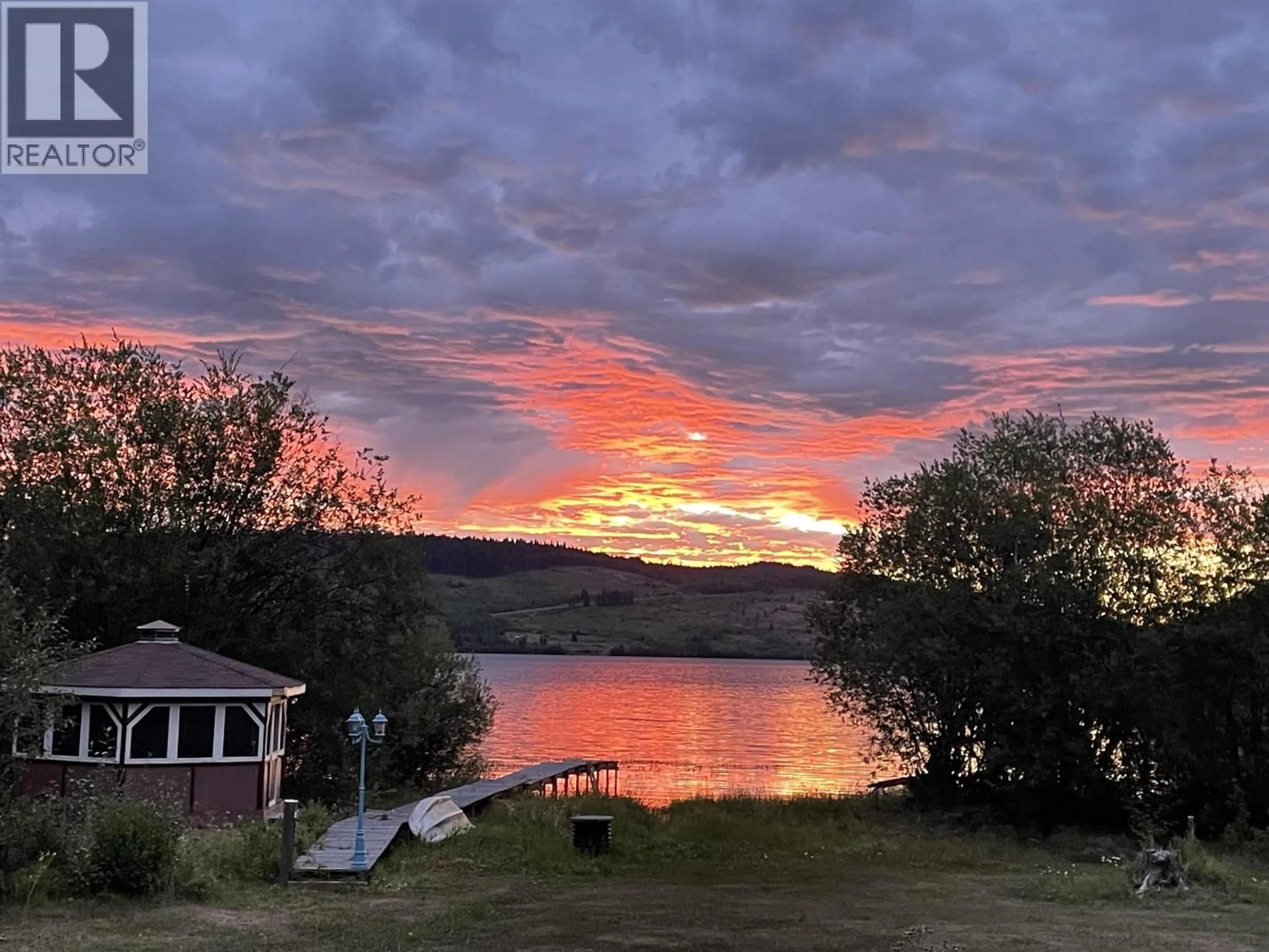 A pic from outside/outdoor area/front of a property/back of a property/a pic from drone, water/lake/river/ocean view for 3711 MUND ROAD, Fraser Lake British Columbia V0J1S0