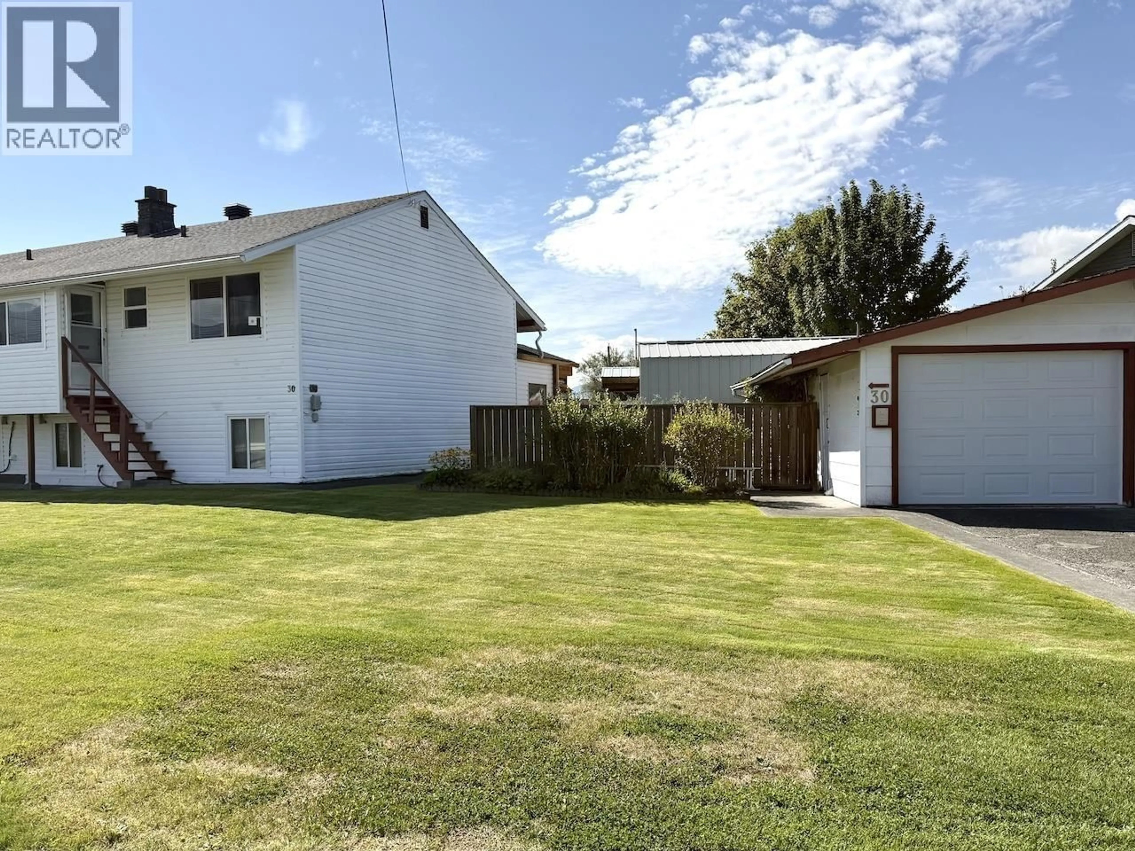 A pic from outside/outdoor area/front of a property/back of a property/a pic from drone, street for 30 HAWK STREET, Kitimat British Columbia V8C1N5