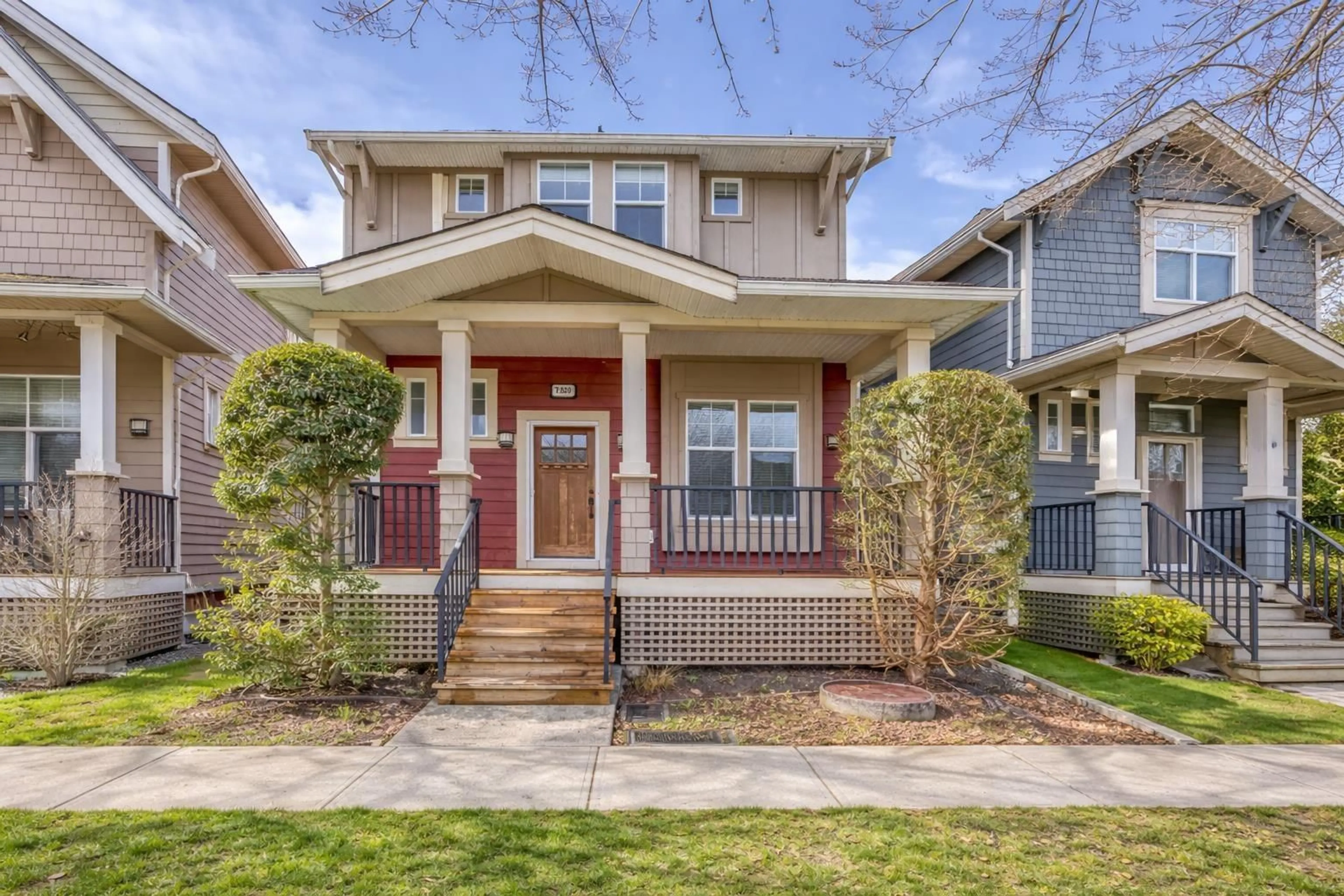 Home with brick exterior material, street for 7339 191B STREET, Surrey British Columbia V4N6L8