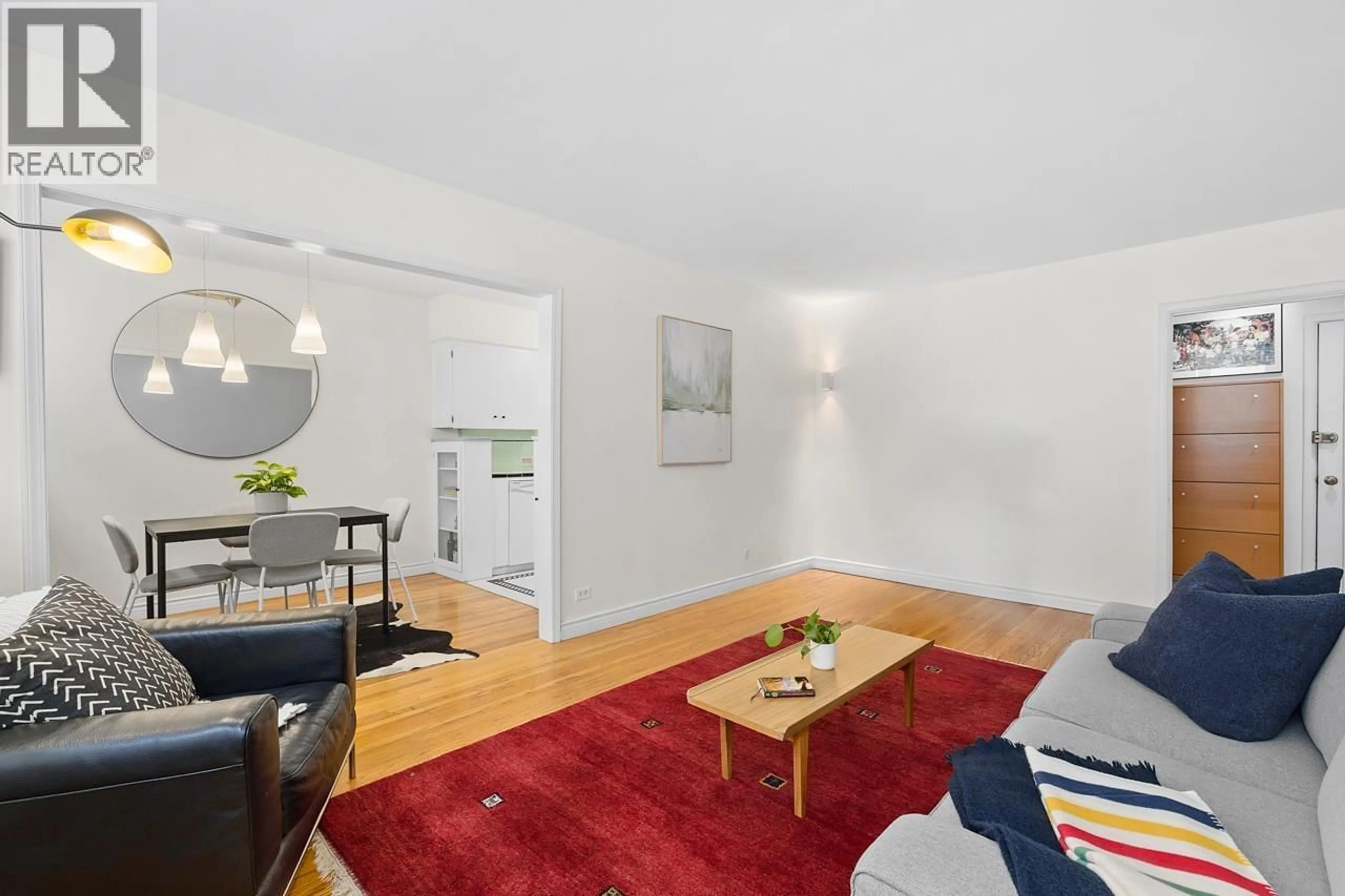 Living room with furniture, unknown for 204 - 1565 BURNABY STREET, Vancouver British Columbia V6G2P7