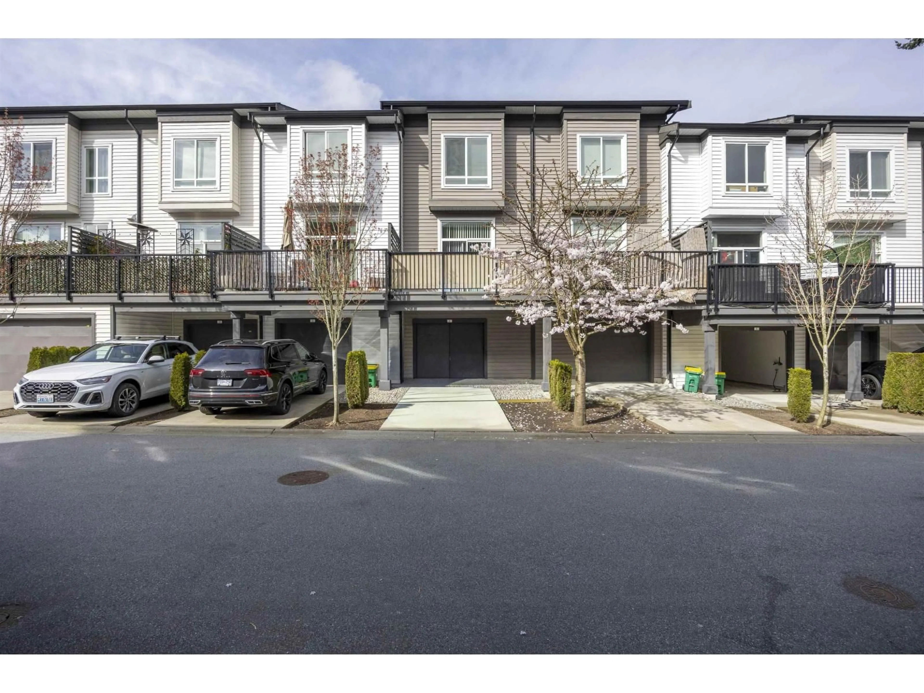A pic from outside/outdoor area/front of a property/back of a property/a pic from drone, street for 4 - 15828 27 AVENUE, Surrey British Columbia V3Z0X4
