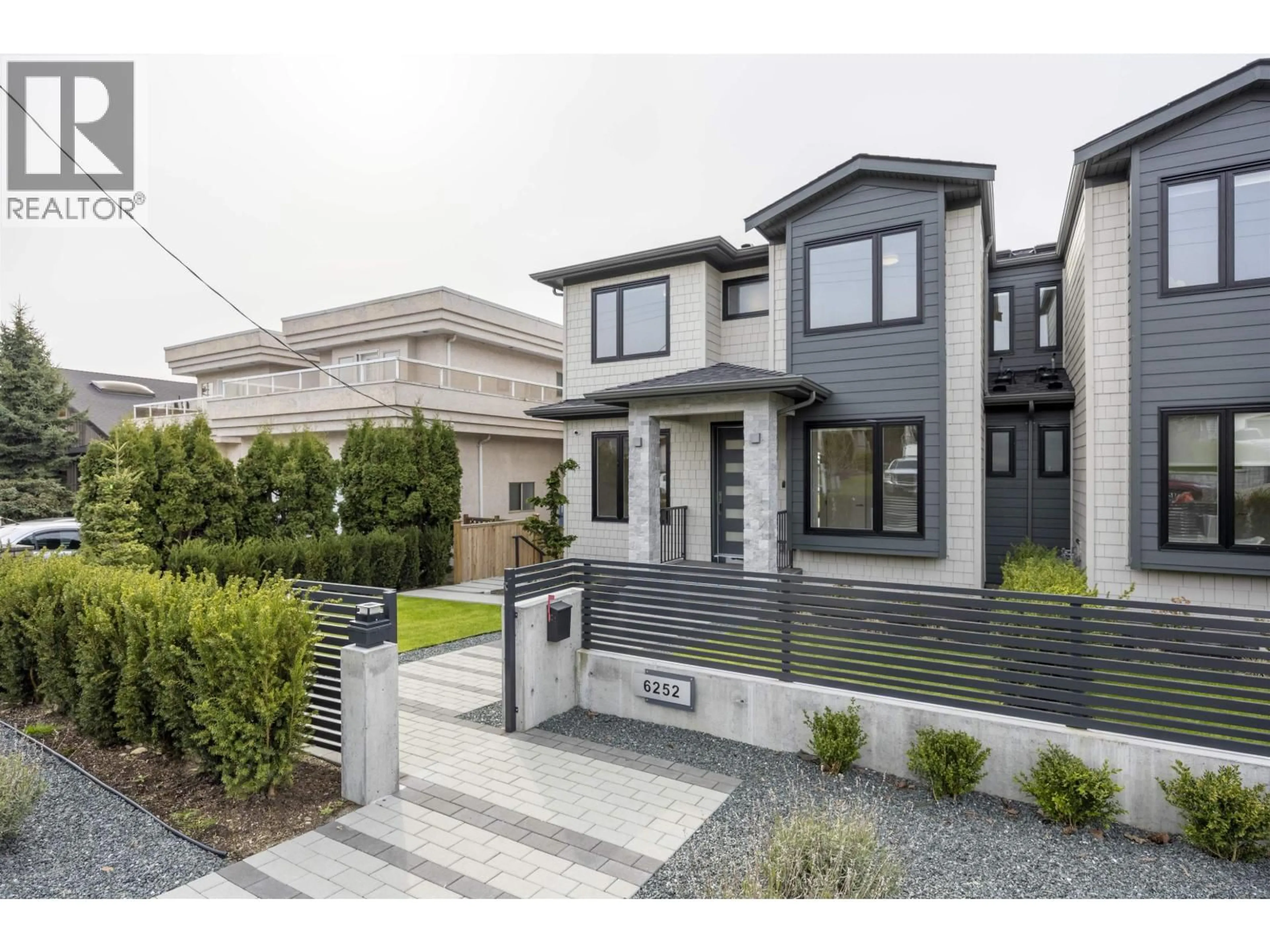 Home with brick exterior material, street for 6252 KITCHENER STREET, Burnaby British Columbia V5B2J4