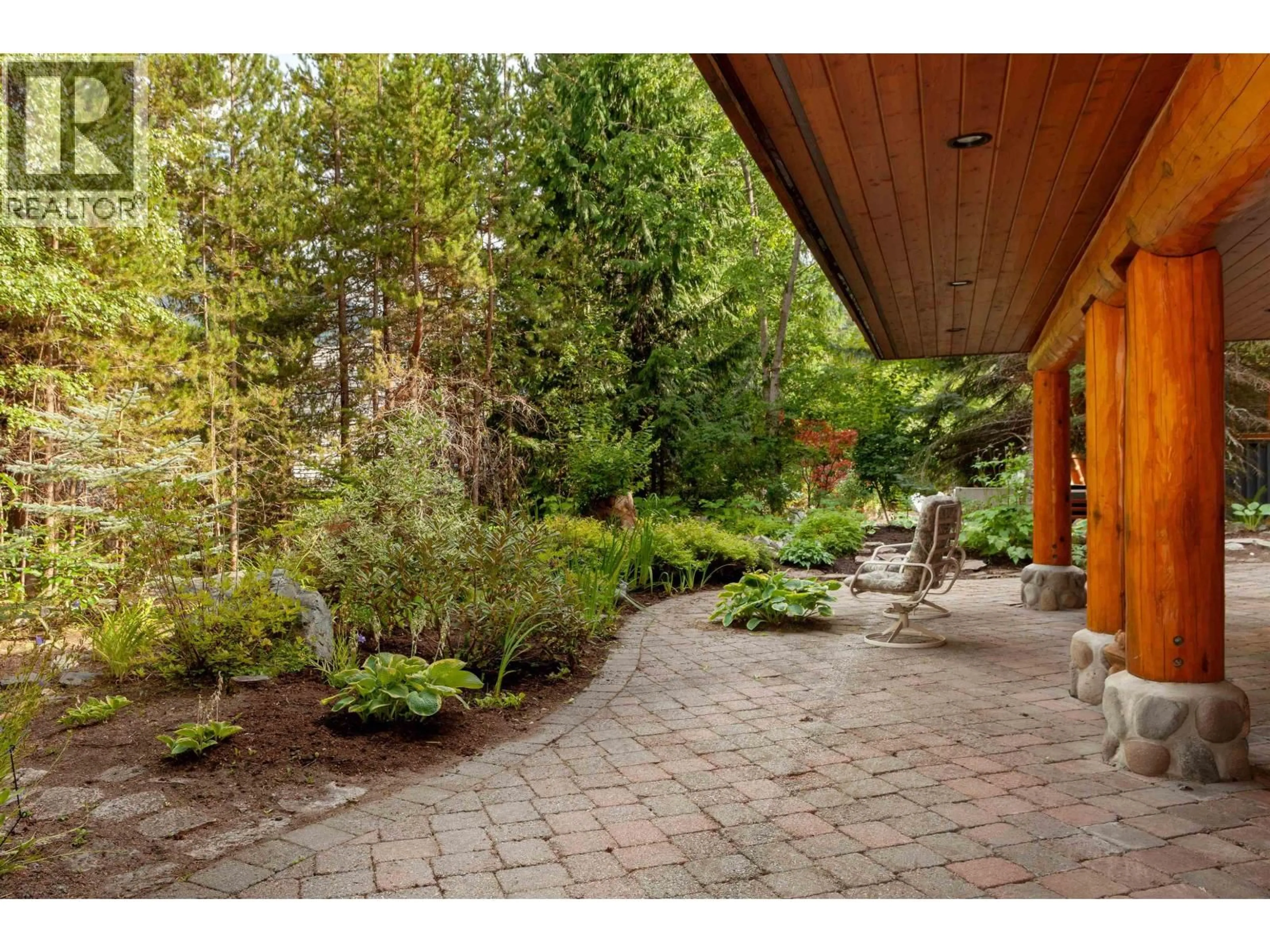 Patio, forest/trees view for 6361 FAIRWAY DRIVE, Whistler British Columbia V8E0C9