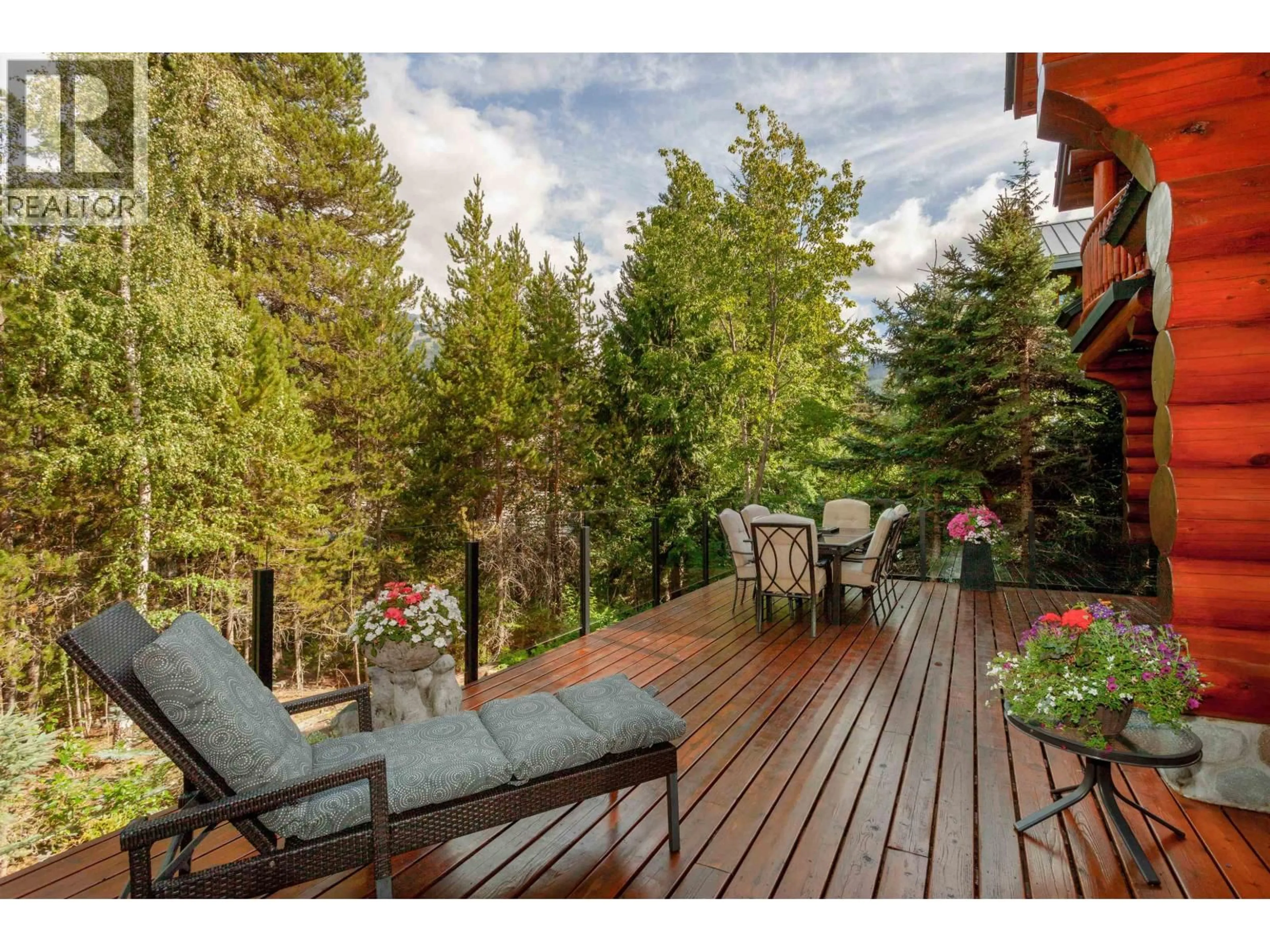 Patio, forest/trees view for 6361 FAIRWAY DRIVE, Whistler British Columbia V8E0C9