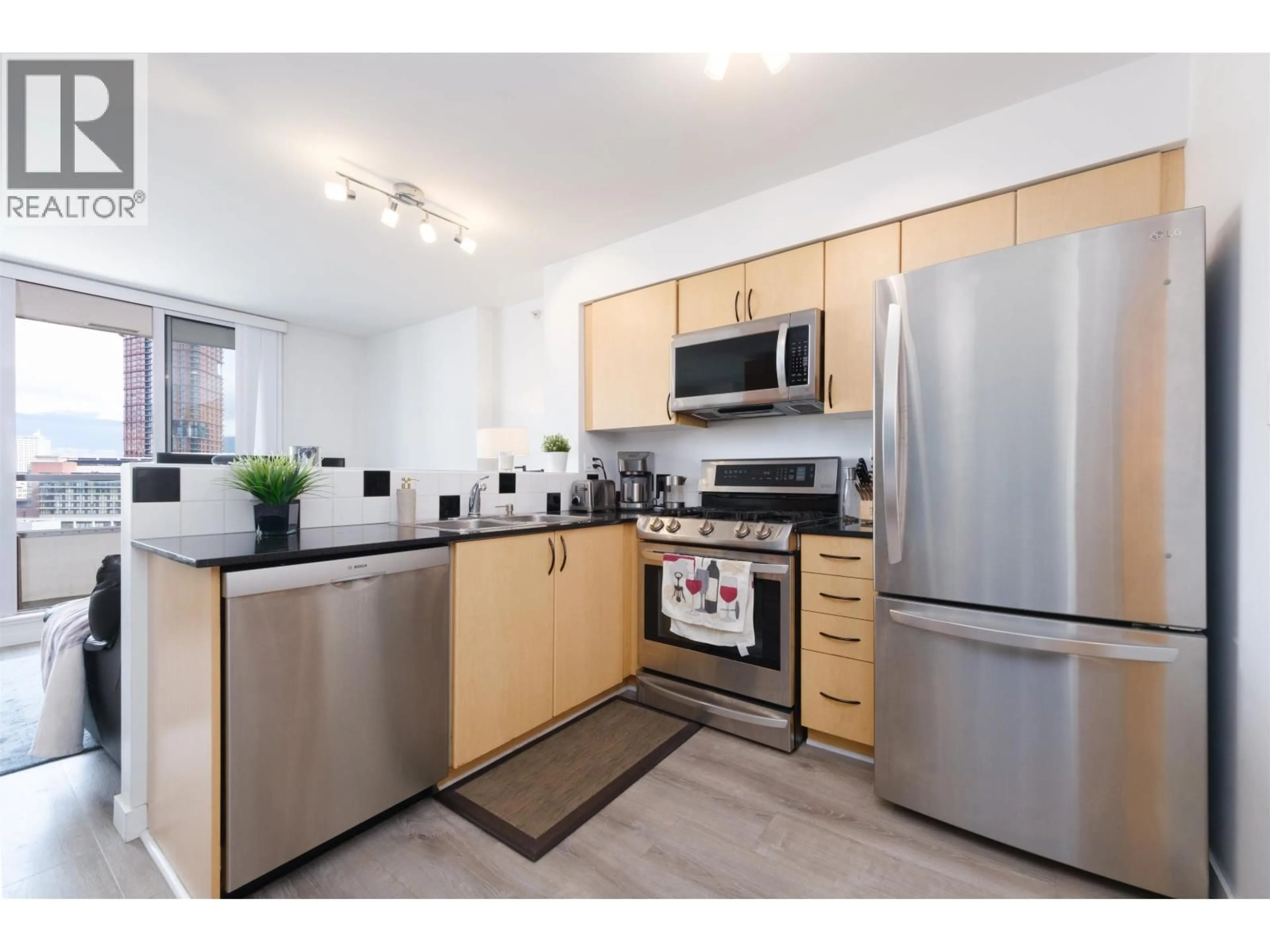 Standard kitchen, unknown for 1703 - 63 KEEFER PLACE, Vancouver British Columbia V6B6N6