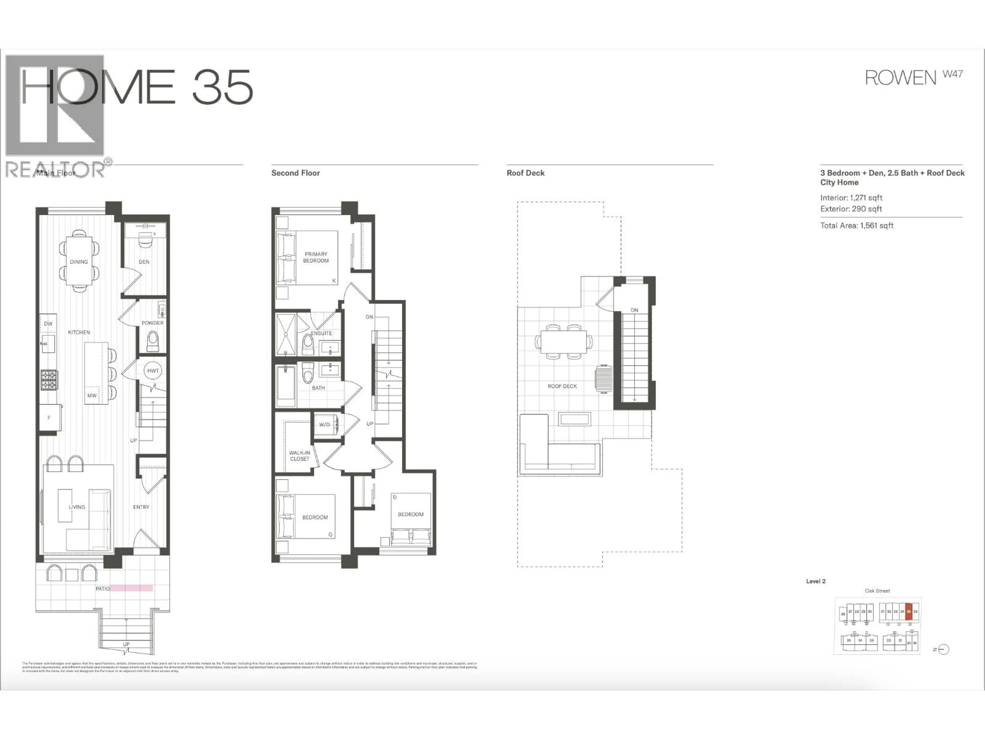 Floor plan for 225 - 1010 47TH AVENUE, Vancouver British Columbia V6M0E3