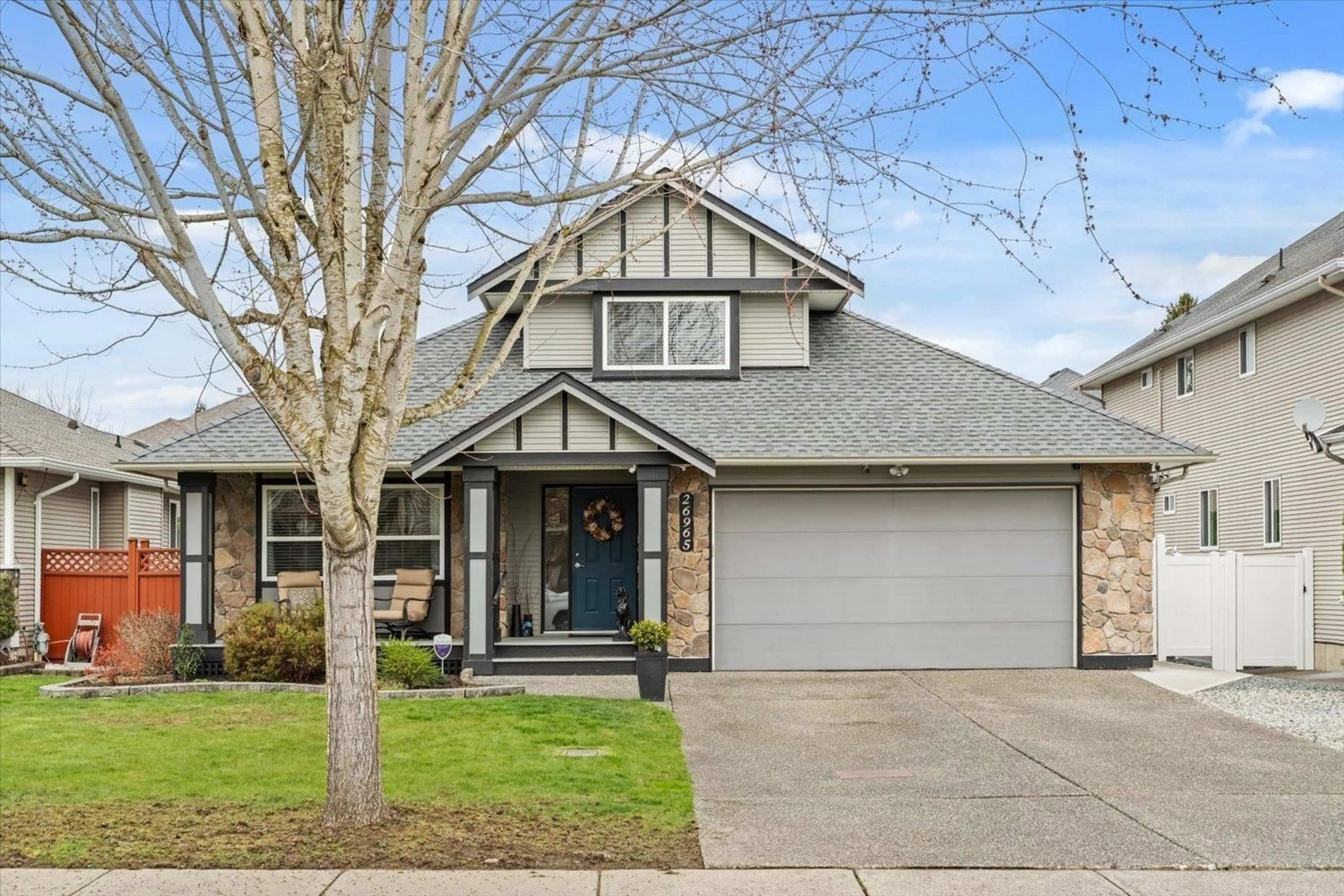 Home with brick exterior material, street for 26965 25A AVENUE, Langley British Columbia V4W3W2