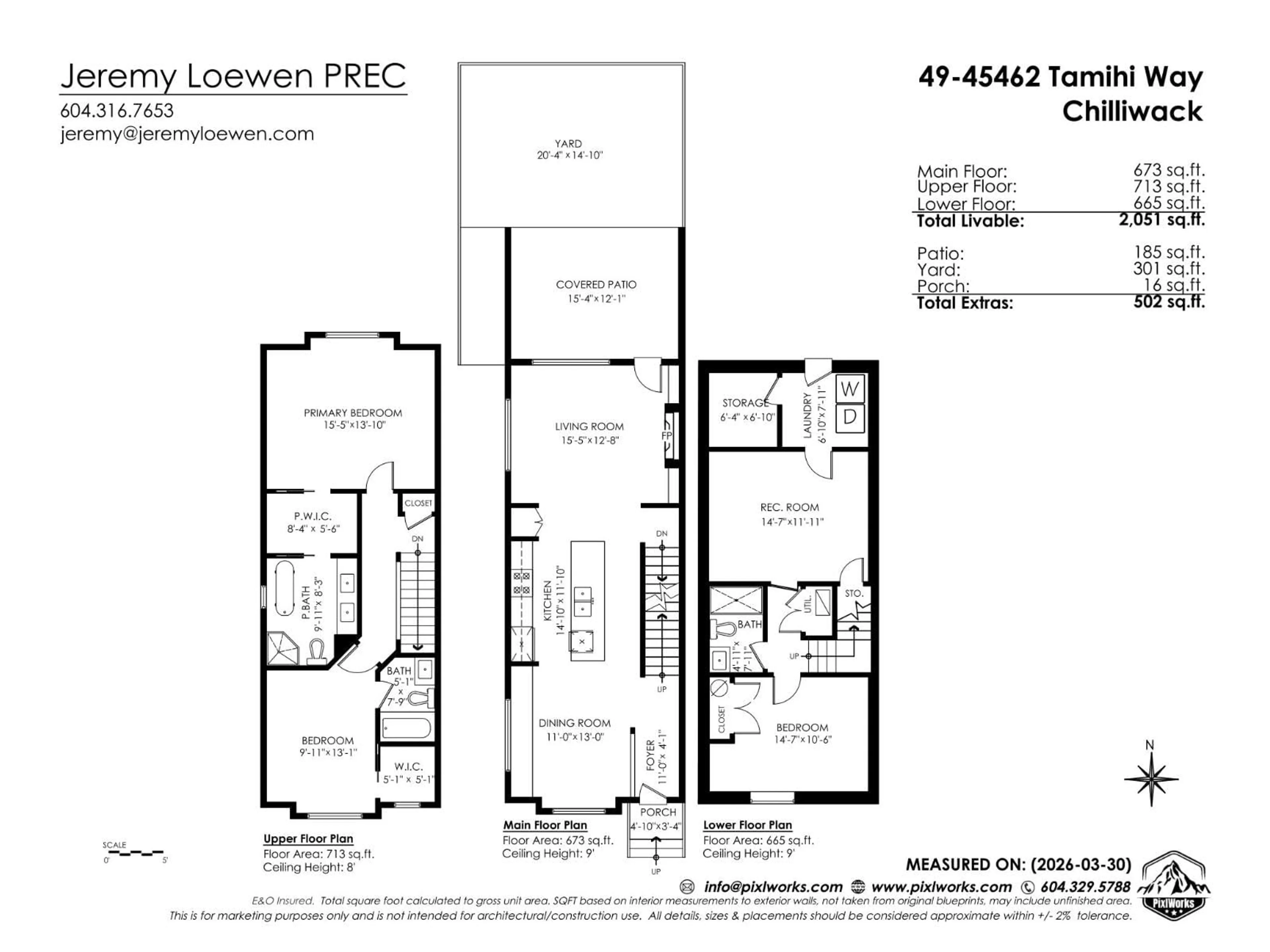 Floor plan for 49 - 45462 TAMIHI WAY, Chilliwack British Columbia V2R0Y2