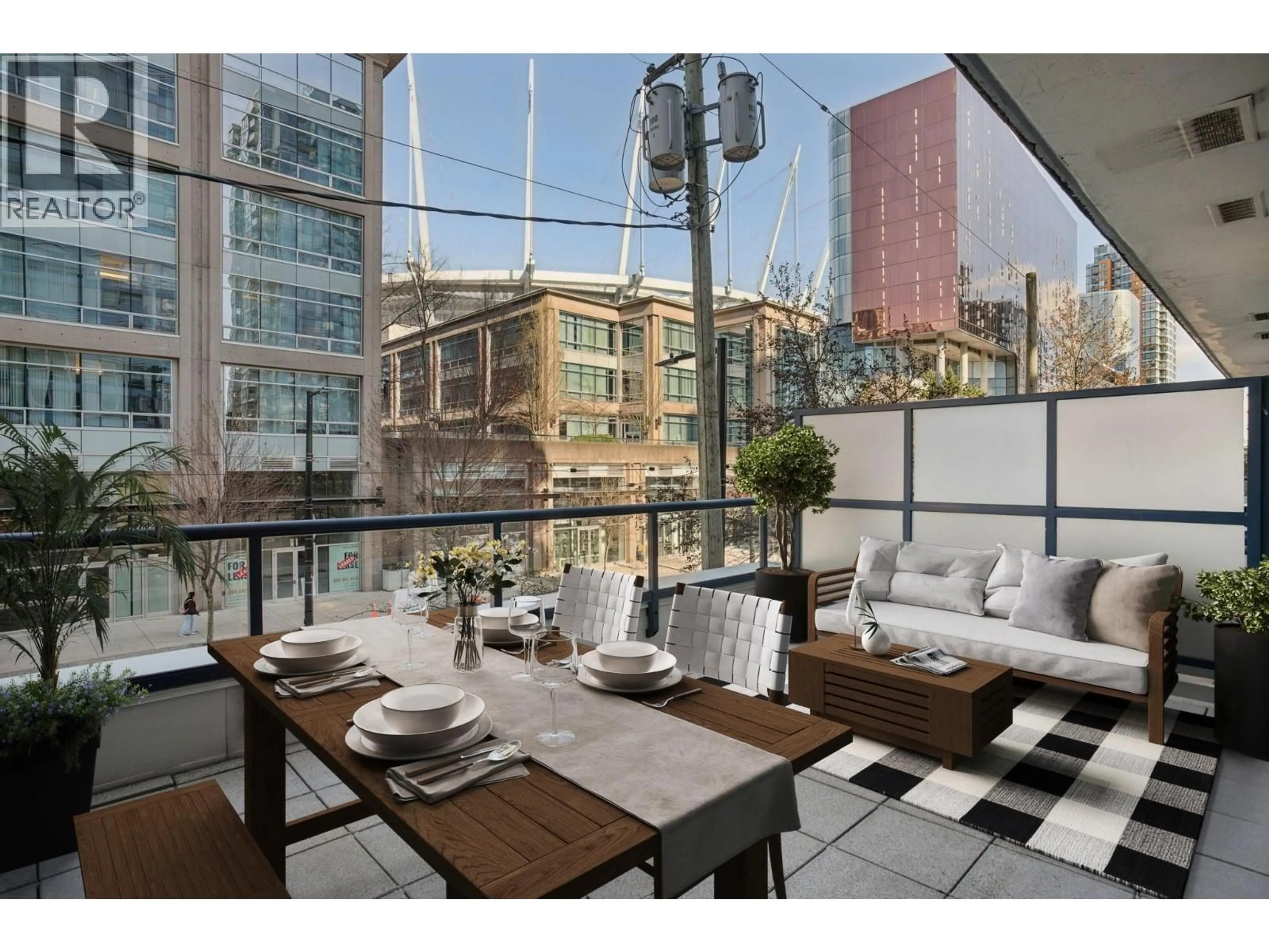 Patio, street for 306 - 928 BEATTY STREET, Vancouver British Columbia V6Z3G6