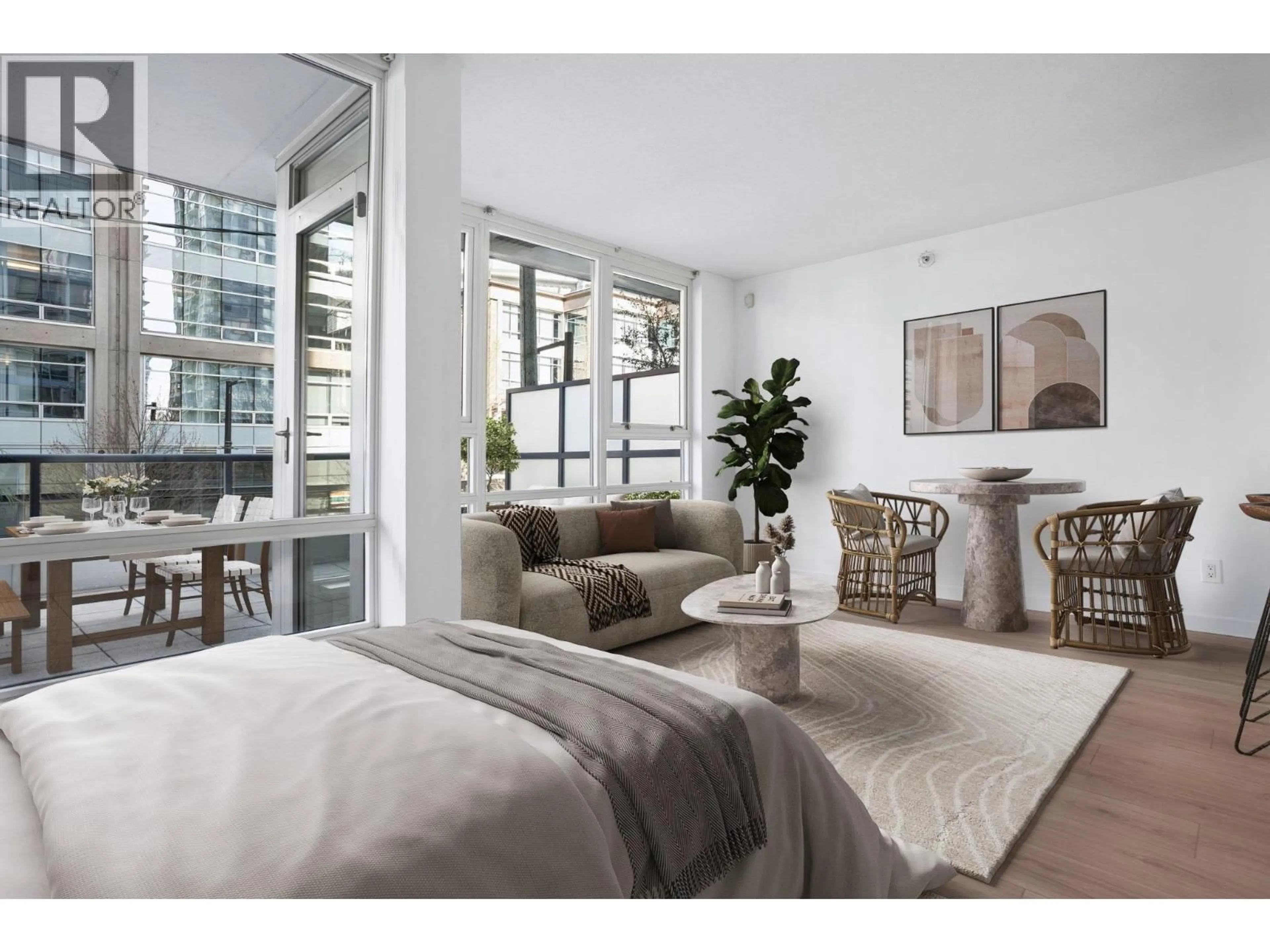 Living room with furniture, unknown for 306 - 928 BEATTY STREET, Vancouver British Columbia V6Z3G6