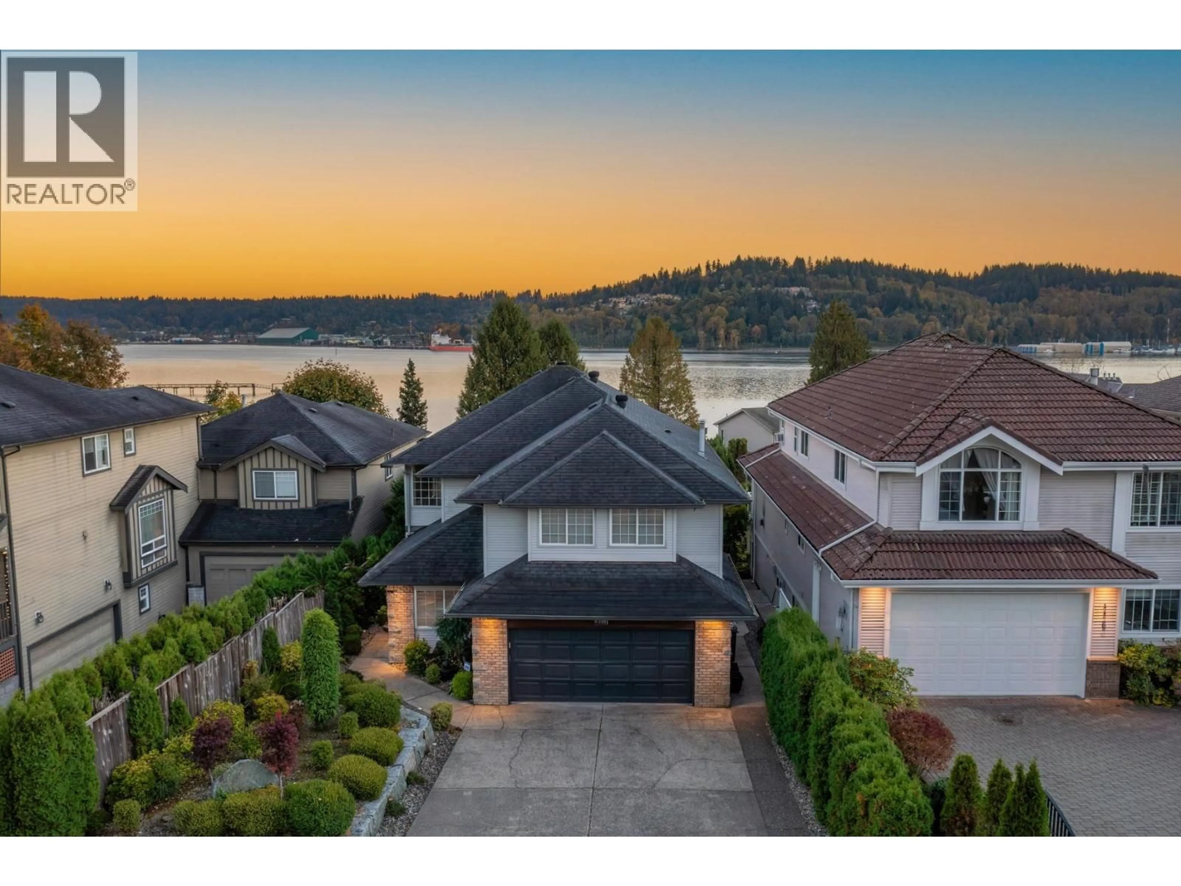 A pic from outside/outdoor area/front of a property/back of a property/a pic from drone, water/lake/river/ocean view for 1740 IOCO ROAD, Port Moody British Columbia V3H3S8