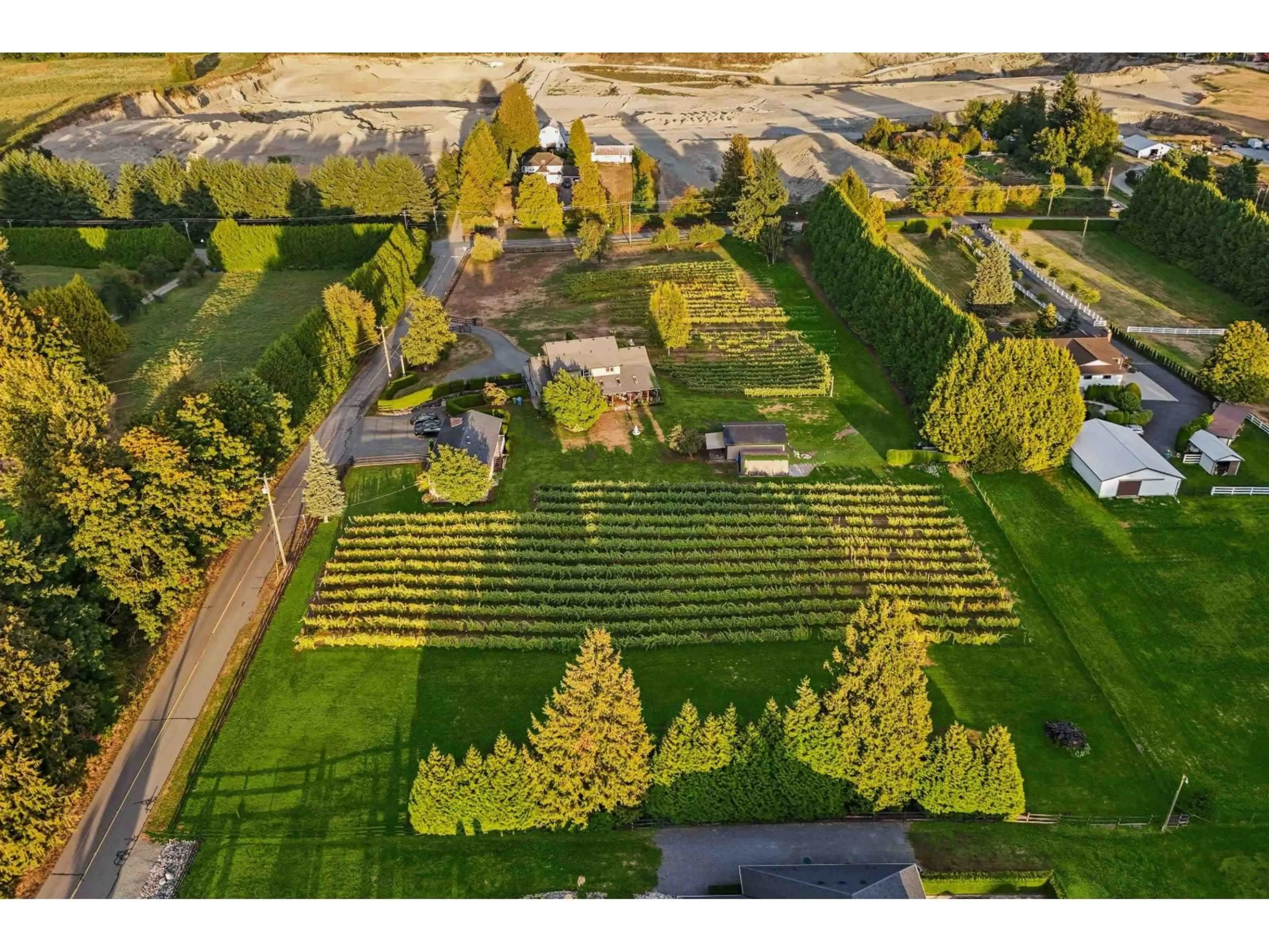 A pic from outside/outdoor area/front of a property/back of a property/a pic from drone, unknown for 33930 MCCONNELL ROAD, Abbotsford British Columbia V2S8A6