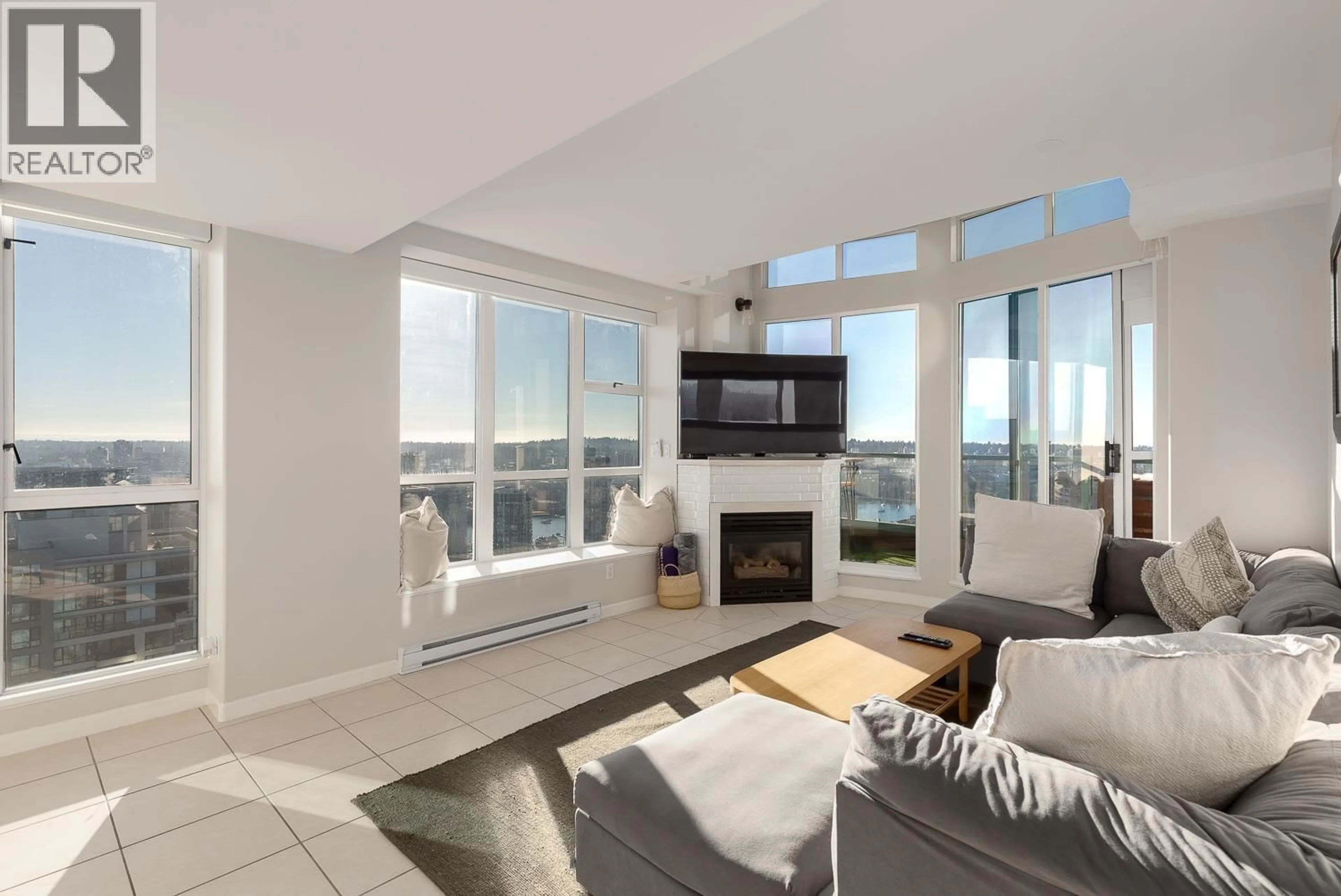 Living room with furniture, unknown for 3603 - 939 HOMER STREET, Vancouver British Columbia V6B2W6