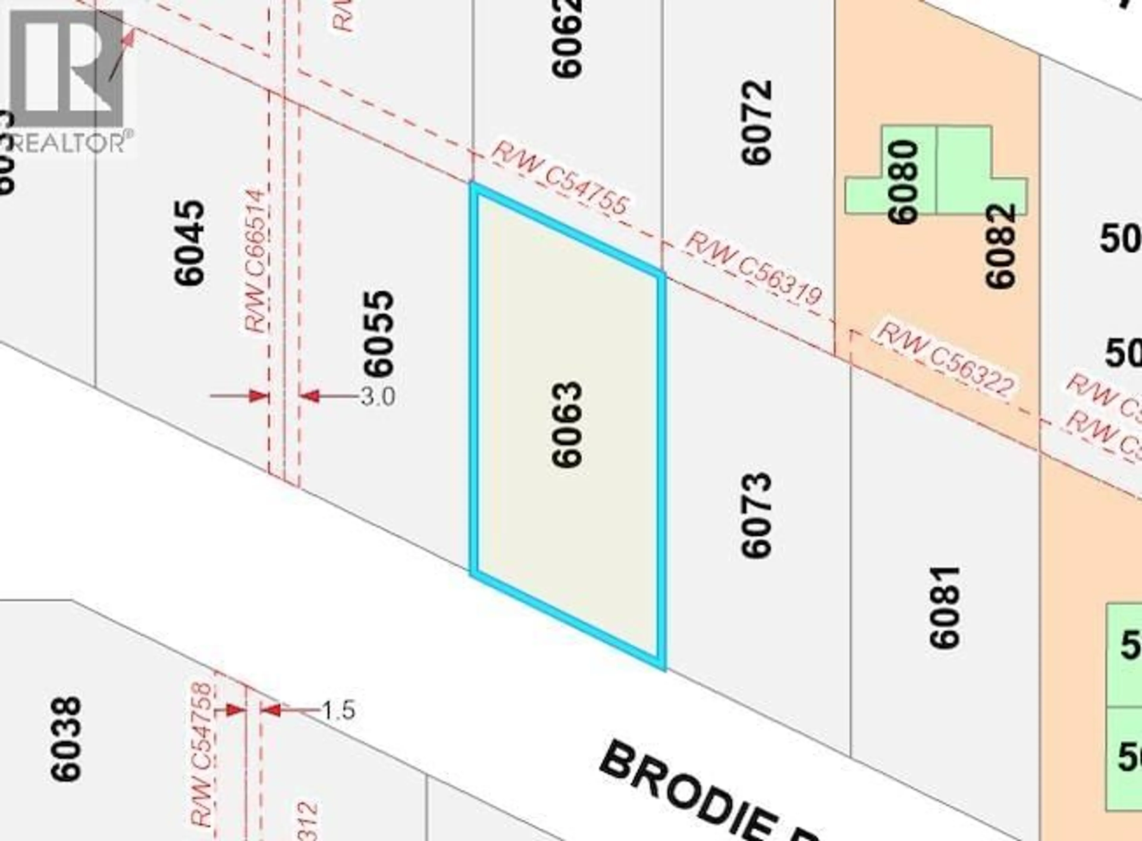 Picture of a map for 6063 BRODIE ROAD, Delta British Columbia V4K2B6