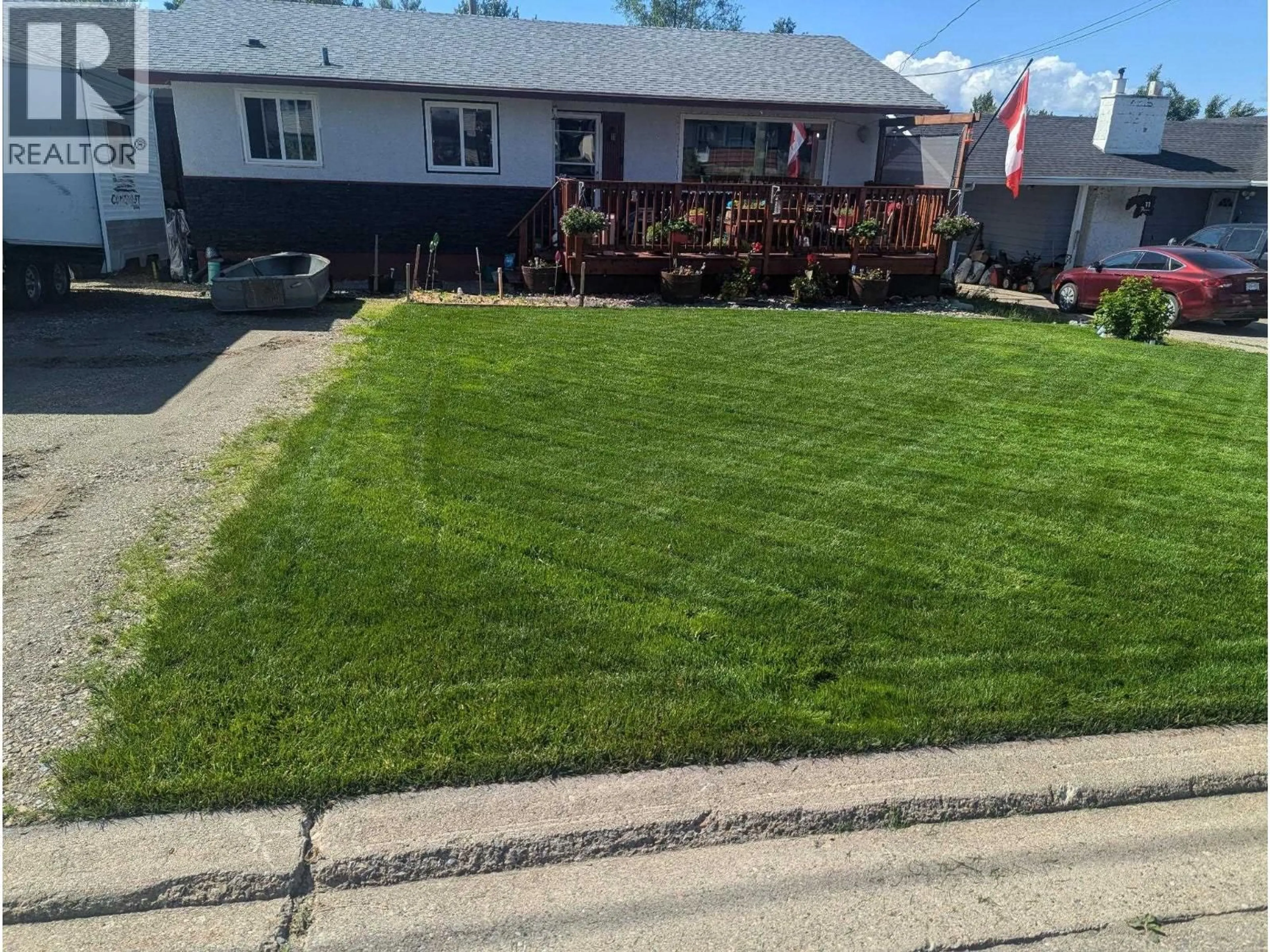 A pic from outside/outdoor area/front of a property/back of a property/a pic from drone, unknown for 13 MANSON CRESCENT, Mackenzie British Columbia V0J2C0