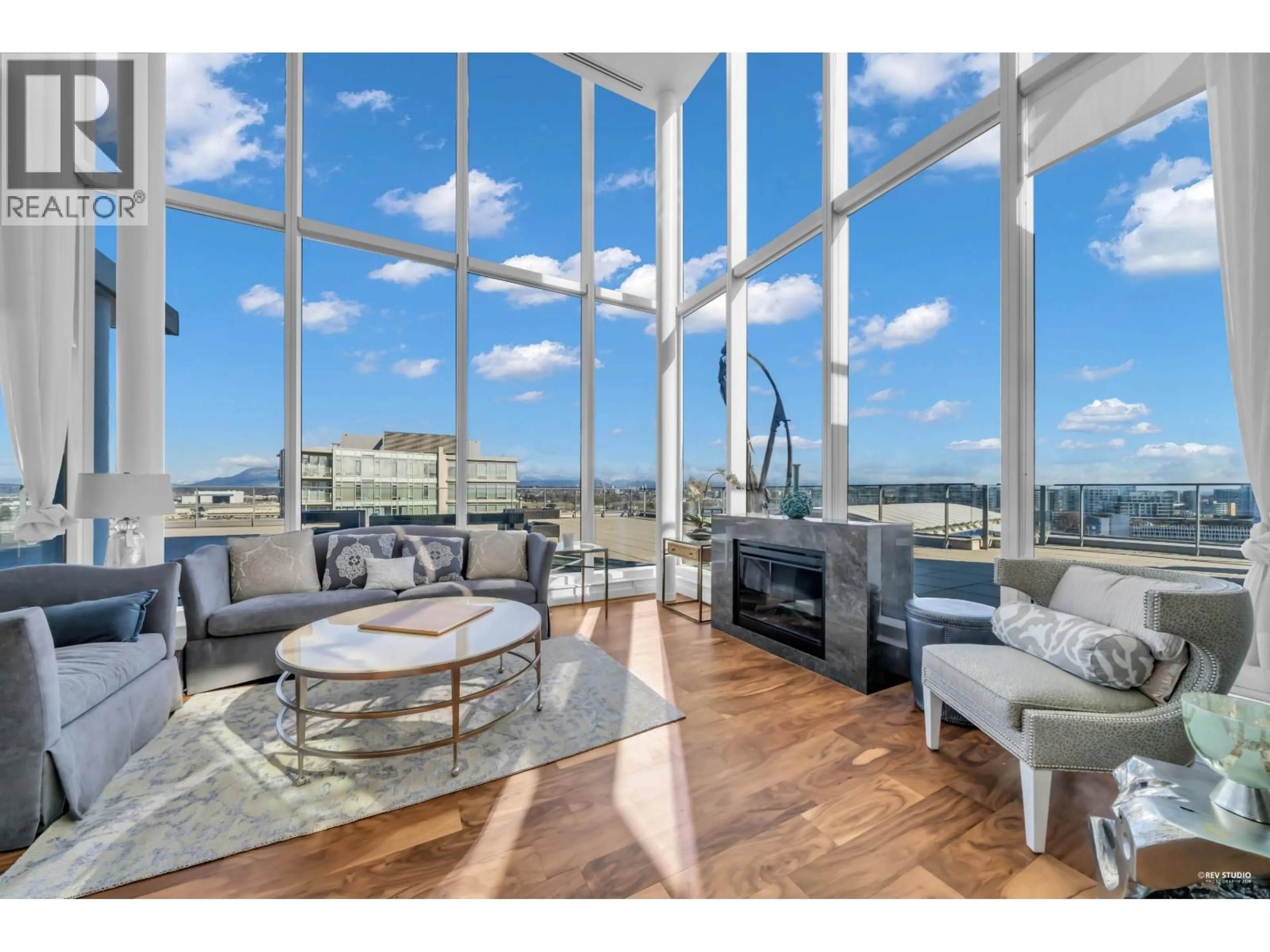 Living room with furniture, unknown for 1201 - 5199 BRIGHOUSE WAY, Richmond British Columbia V7C0A7