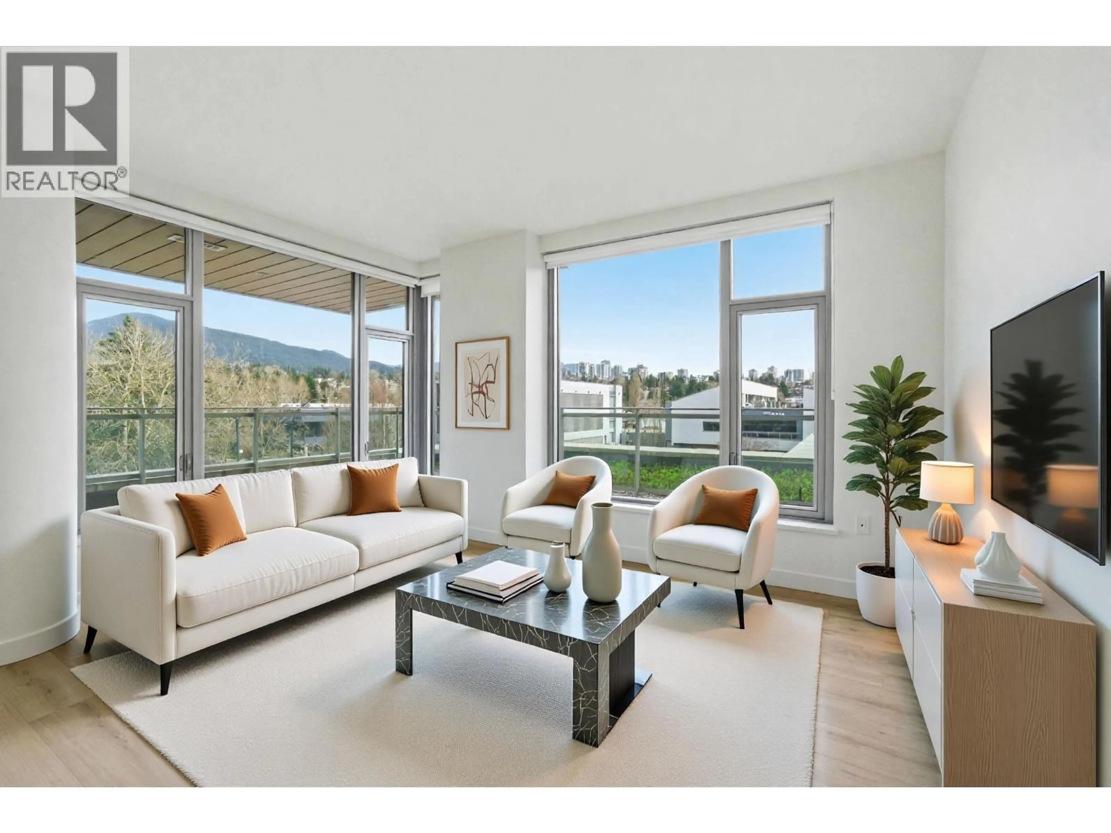 Living room with furniture, unknown for 312 - 755 HARBOURSIDE DRIVE, North Vancouver British Columbia V7P0G1